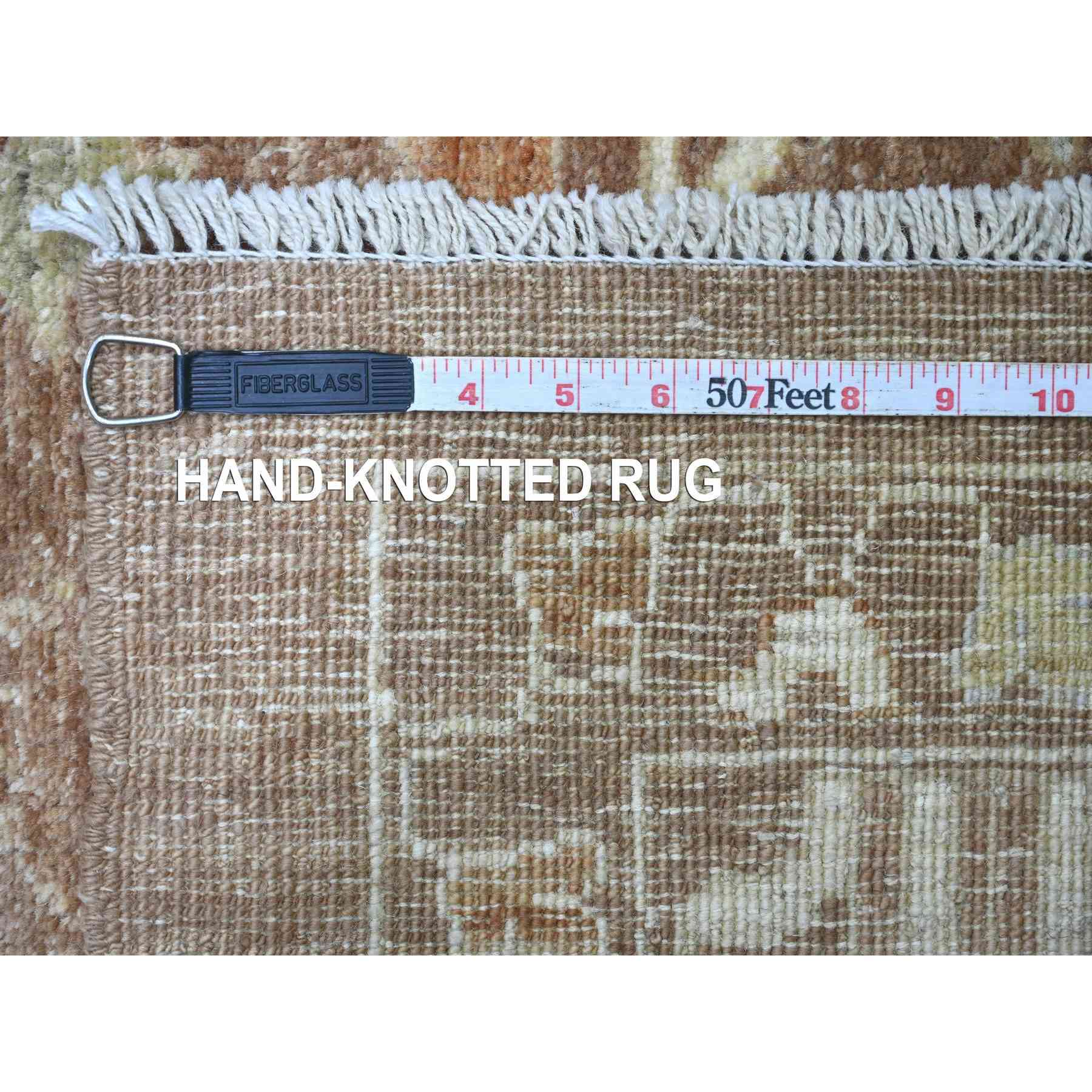 Oushak-And-Peshawar-Hand-Knotted-Rug-113620