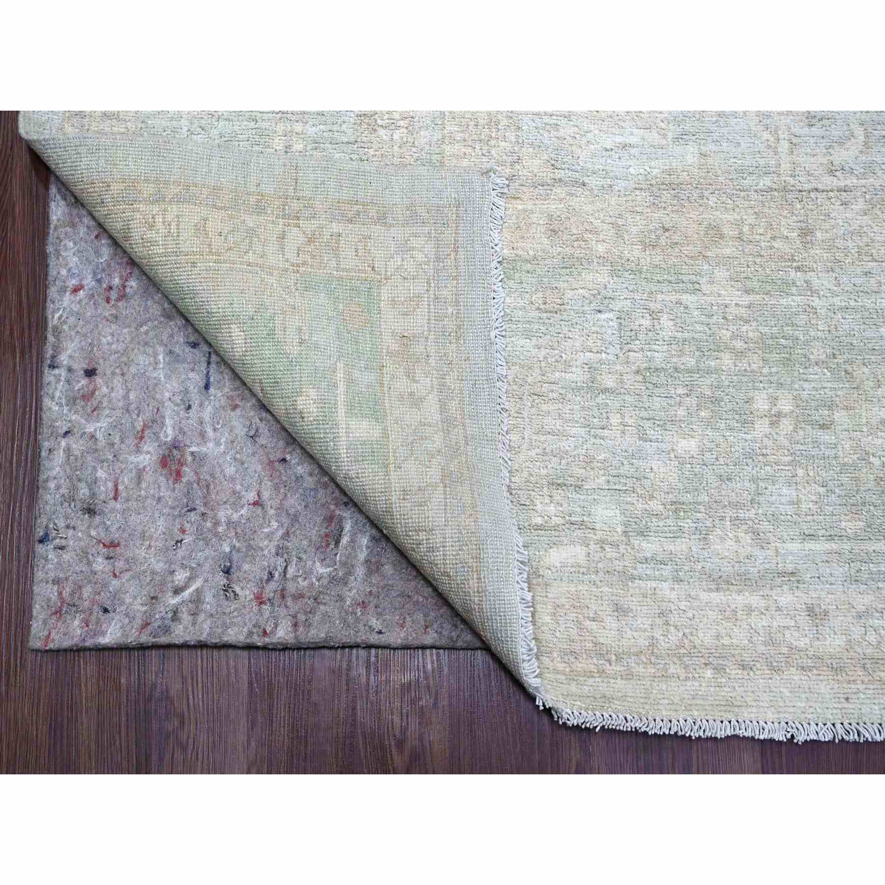 Oushak-And-Peshawar-Hand-Knotted-Rug-113660
