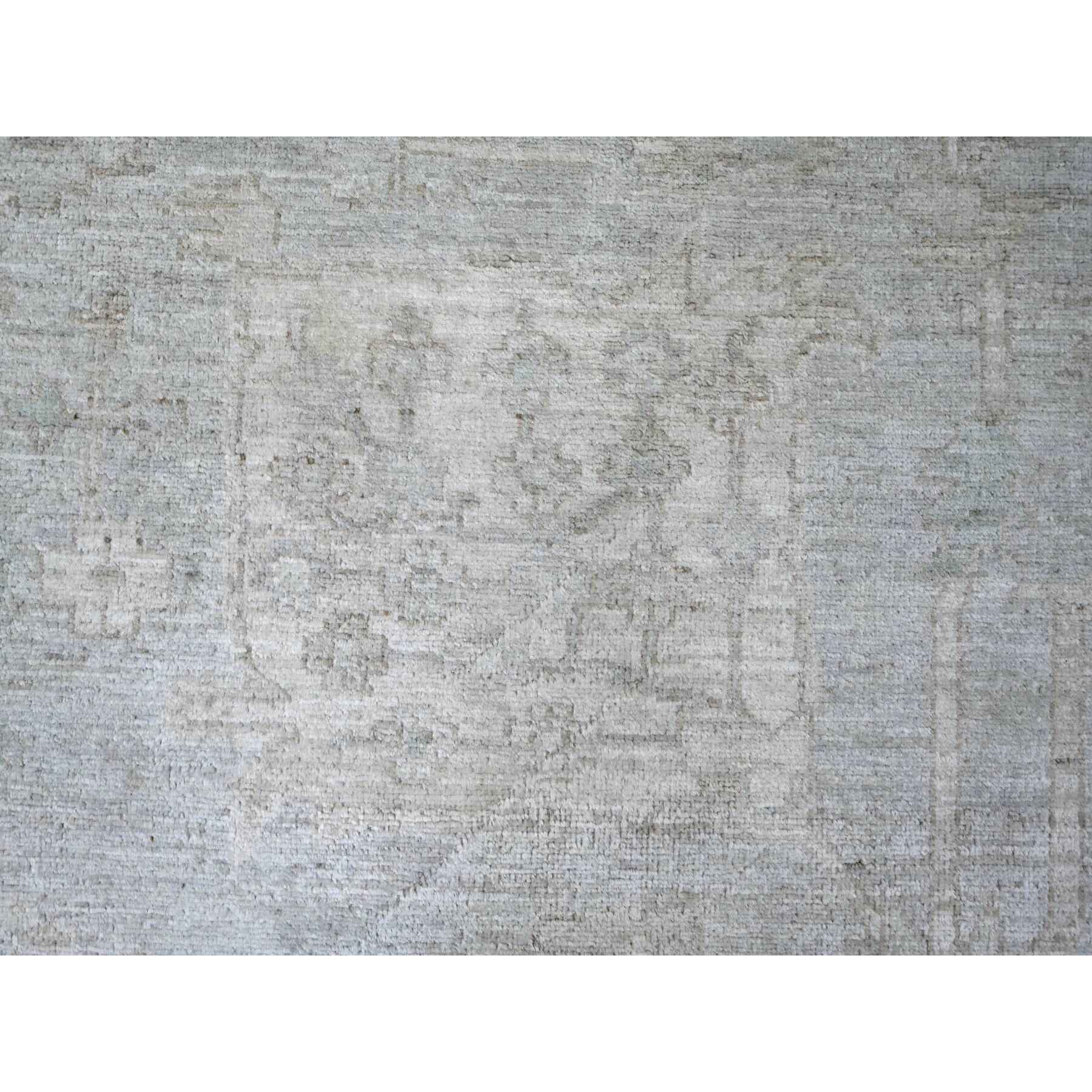 Oushak-And-Peshawar-Hand-Knotted-Rug-113660