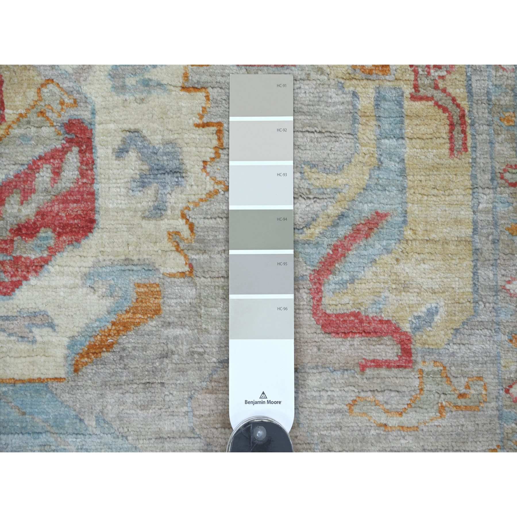 Oushak-And-Peshawar-Hand-Knotted-Rug-113665
