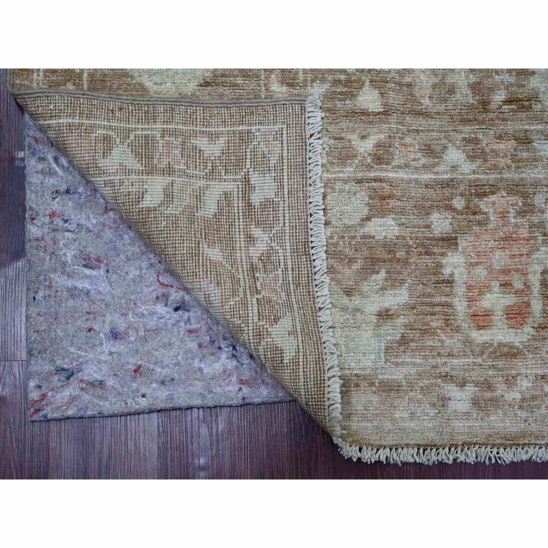 Oushak-And-Peshawar-Hand-Knotted-Rug-113735