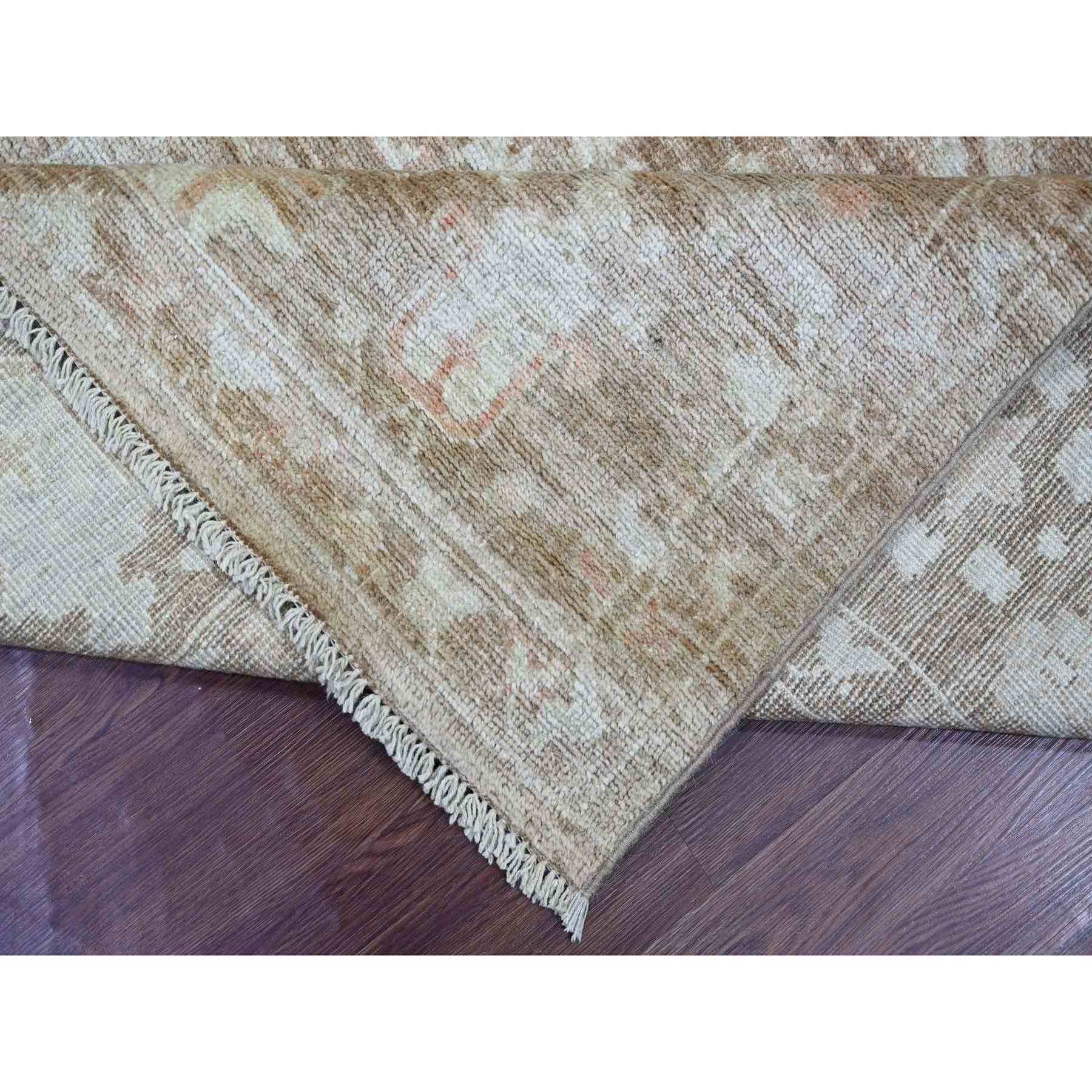 Oushak-And-Peshawar-Hand-Knotted-Rug-113735