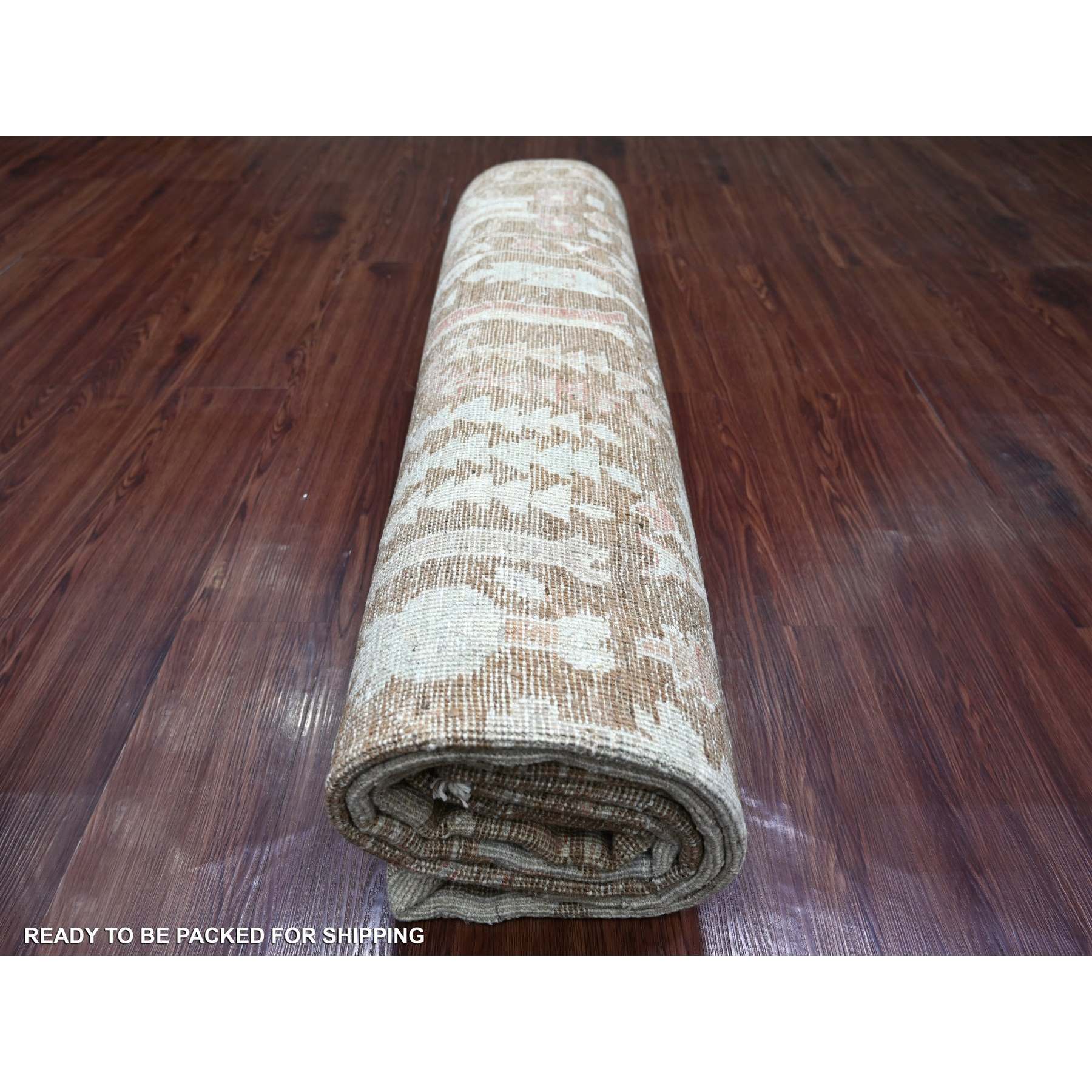 Oushak-And-Peshawar-Hand-Knotted-Rug-113735