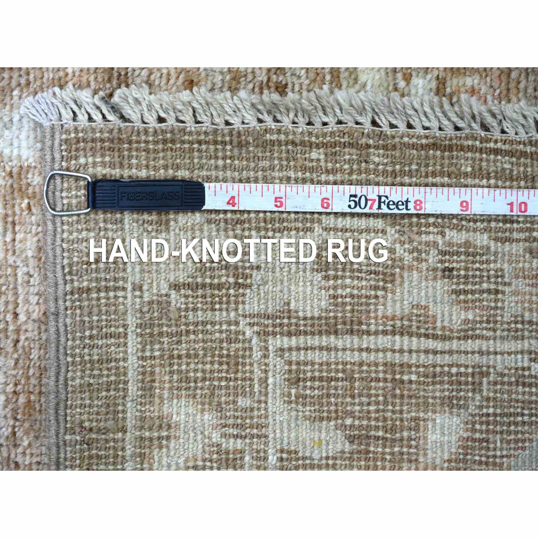 Oushak-And-Peshawar-Hand-Knotted-Rug-113735