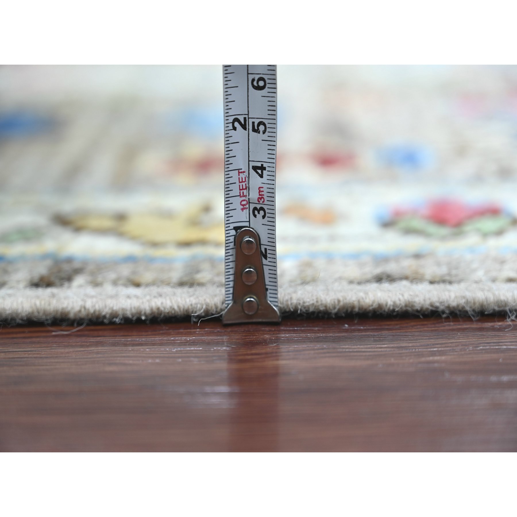 Oushak-And-Peshawar-Hand-Knotted-Rug-113740
