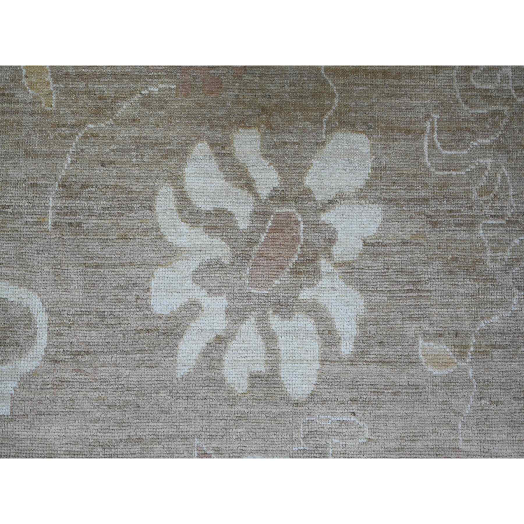 Oushak-And-Peshawar-Hand-Knotted-Rug-113745