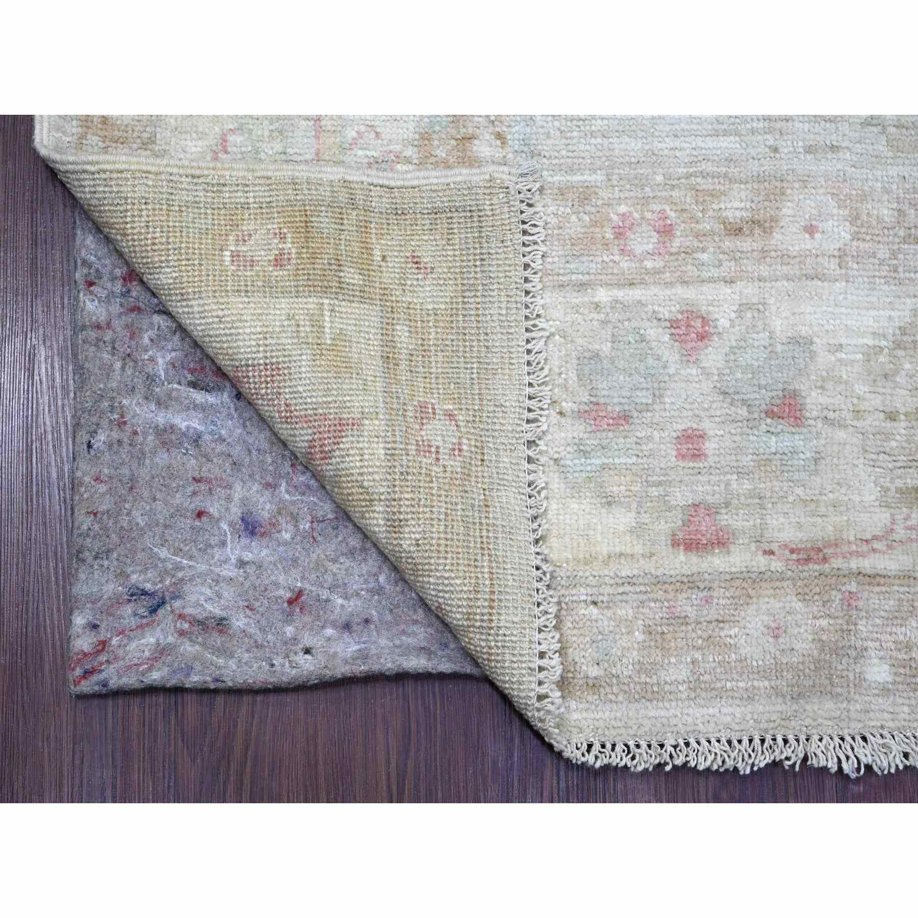 Oushak-And-Peshawar-Hand-Knotted-Rug-113750