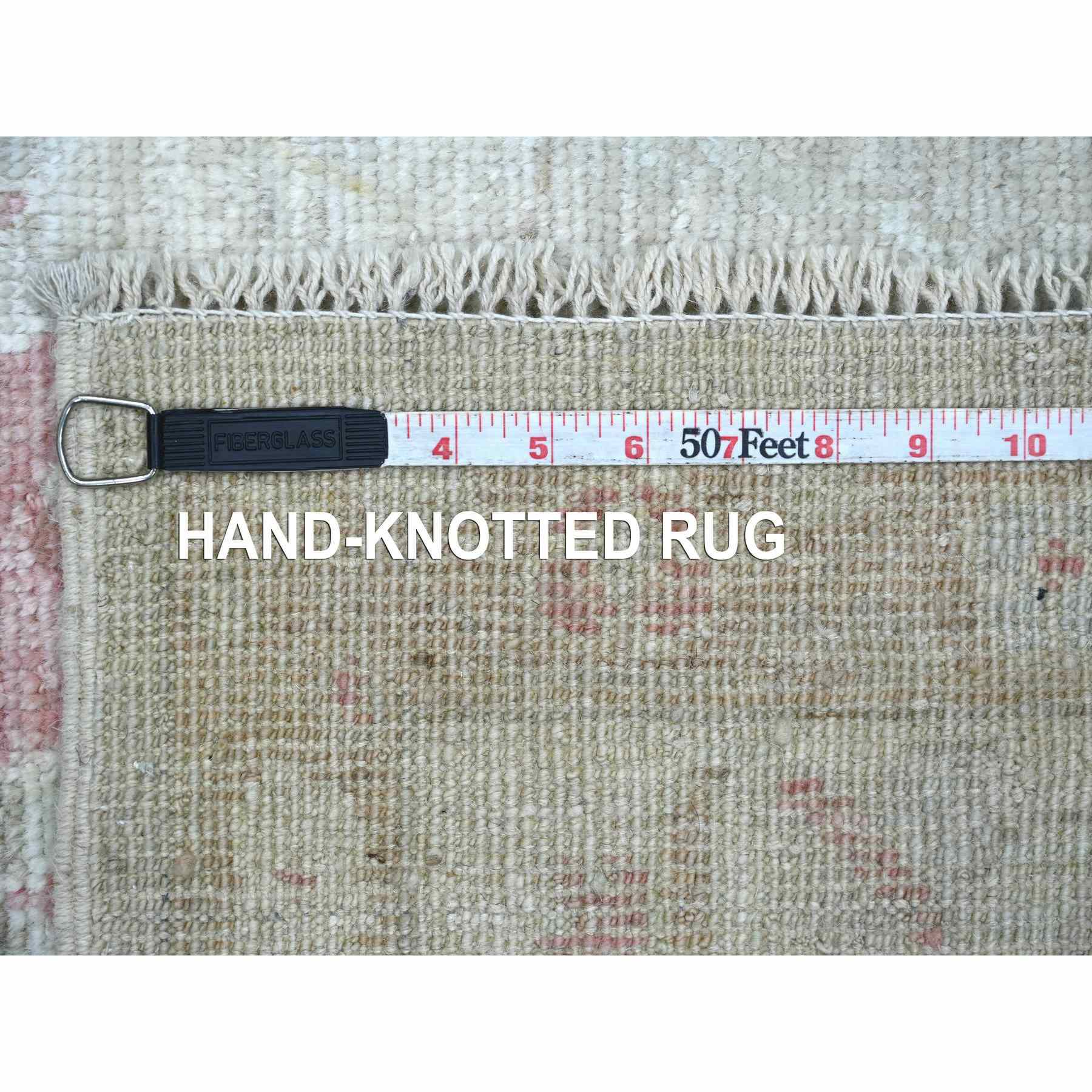 Oushak-And-Peshawar-Hand-Knotted-Rug-113750