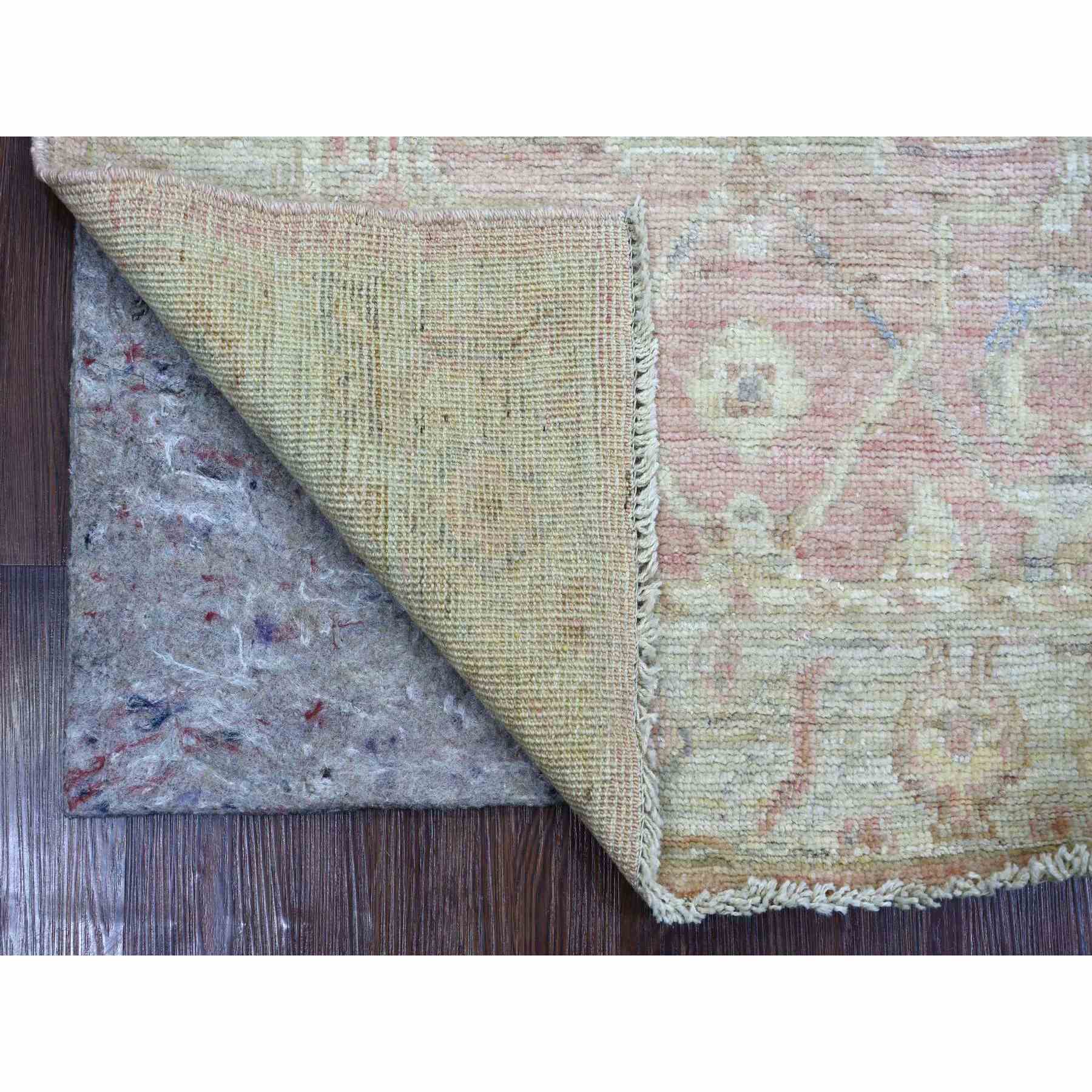 Oushak-And-Peshawar-Hand-Knotted-Rug-113765