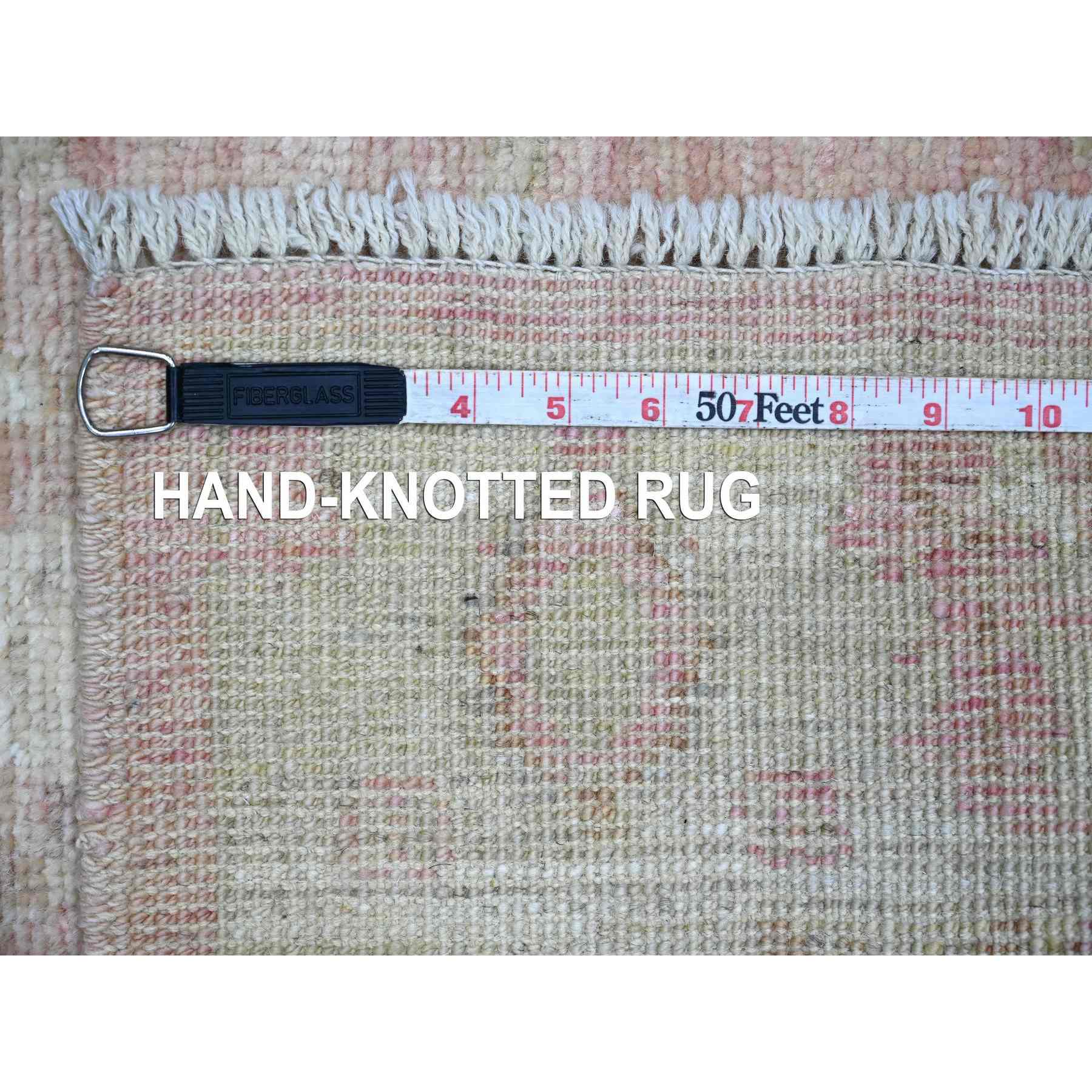 Oushak-And-Peshawar-Hand-Knotted-Rug-113765