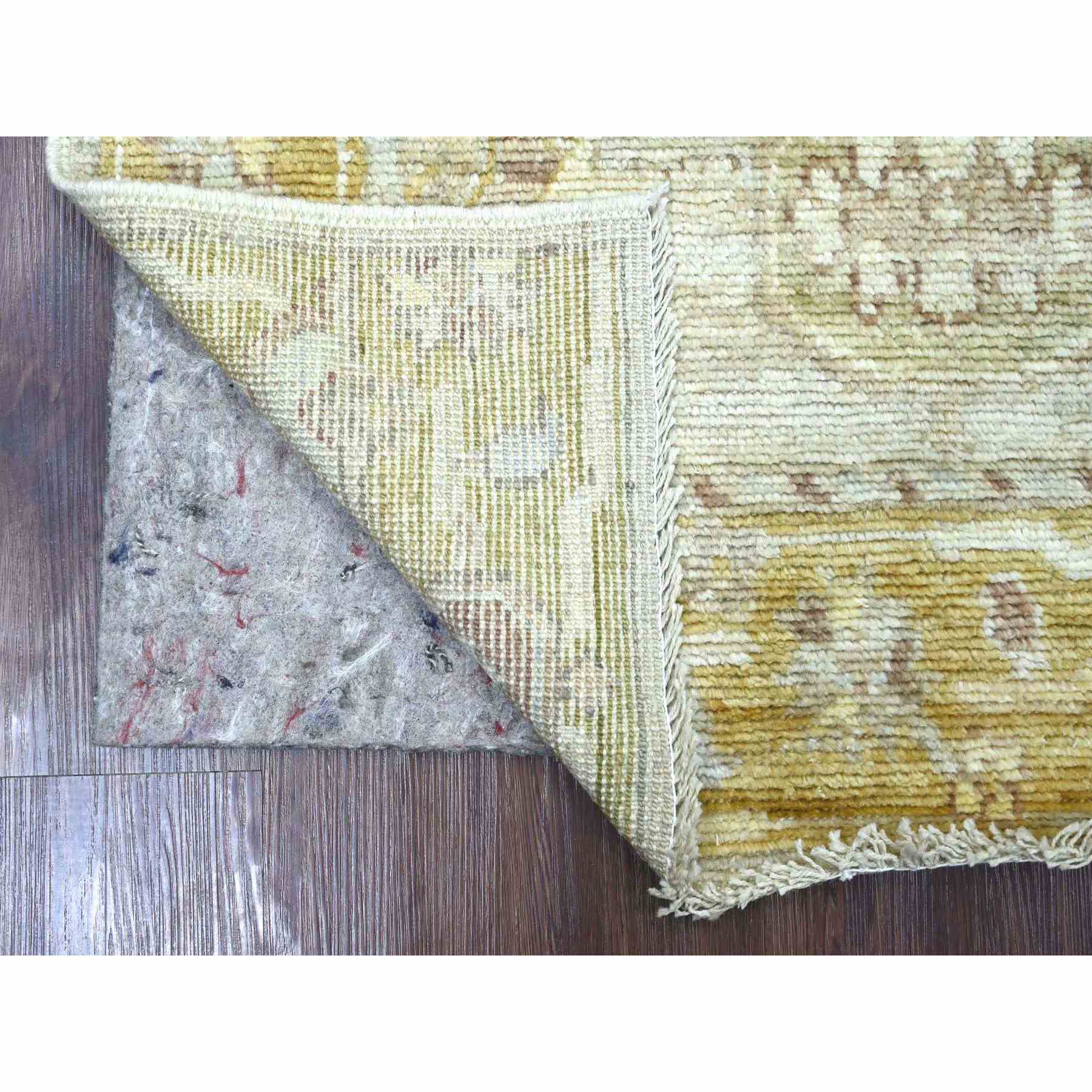 Oushak-And-Peshawar-Hand-Knotted-Rug-113770