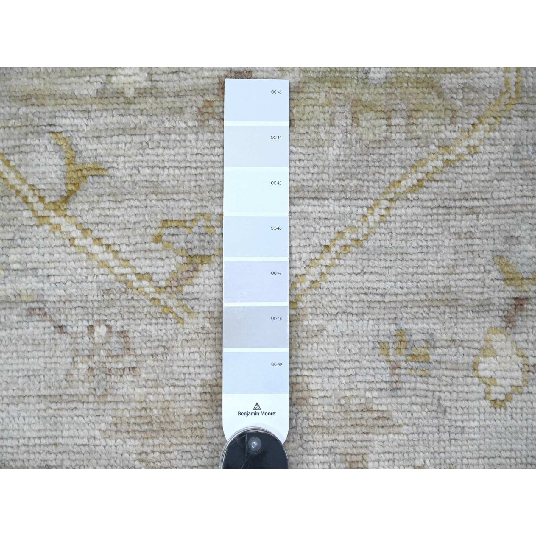 Oushak-And-Peshawar-Hand-Knotted-Rug-113770
