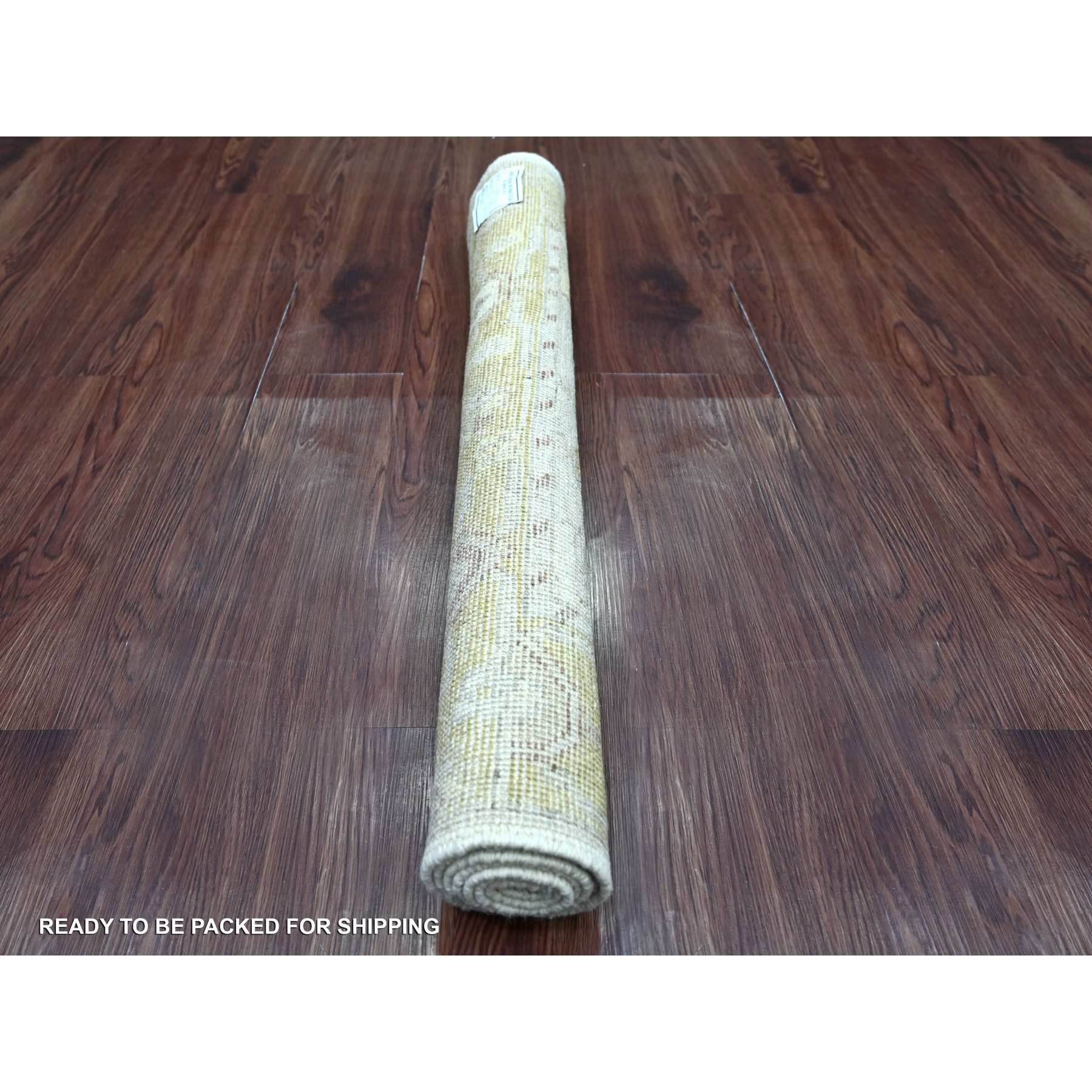Oushak-And-Peshawar-Hand-Knotted-Rug-113770