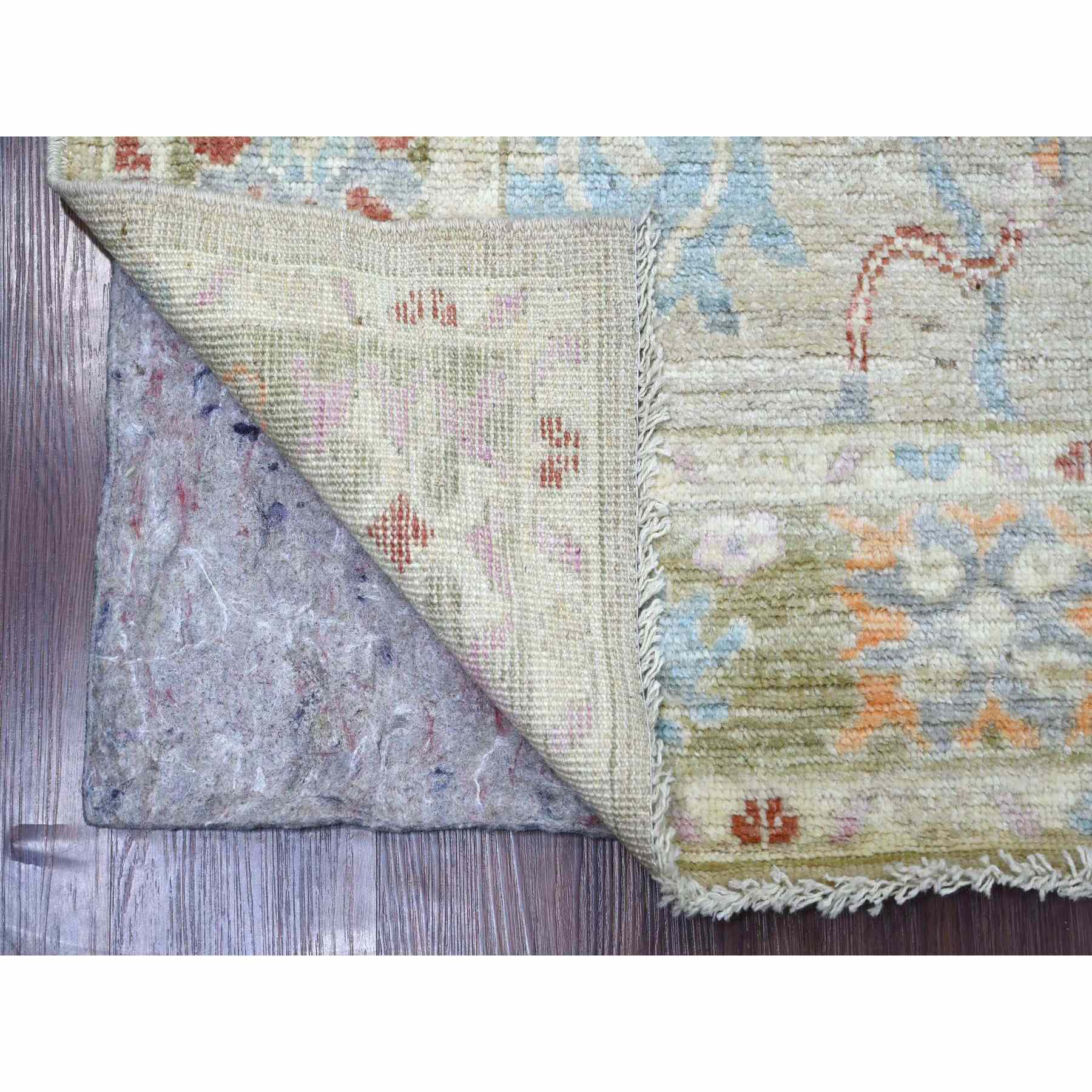 Oushak-And-Peshawar-Hand-Knotted-Rug-113775
