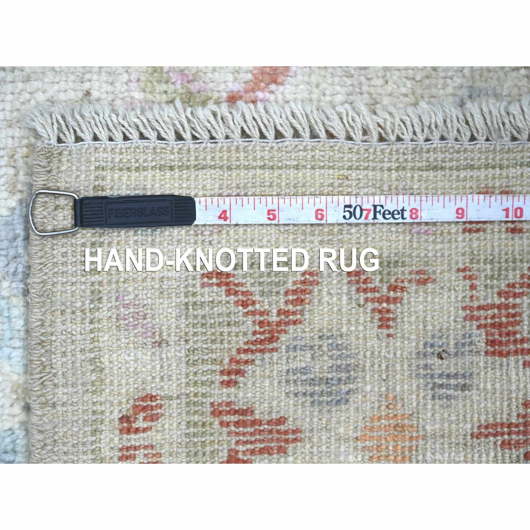 Oushak-And-Peshawar-Hand-Knotted-Rug-113775