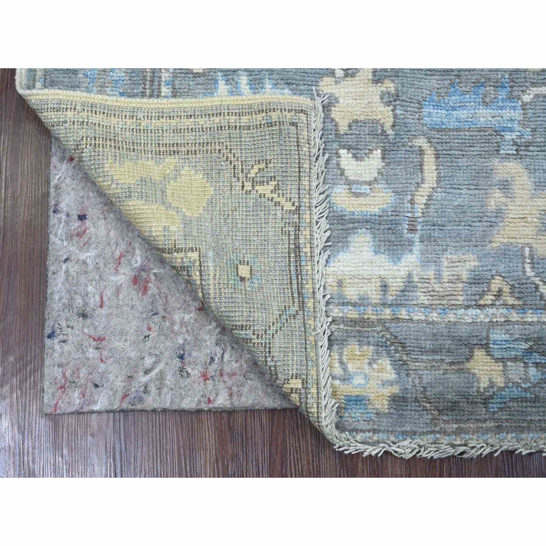 Oushak-And-Peshawar-Hand-Knotted-Rug-113780