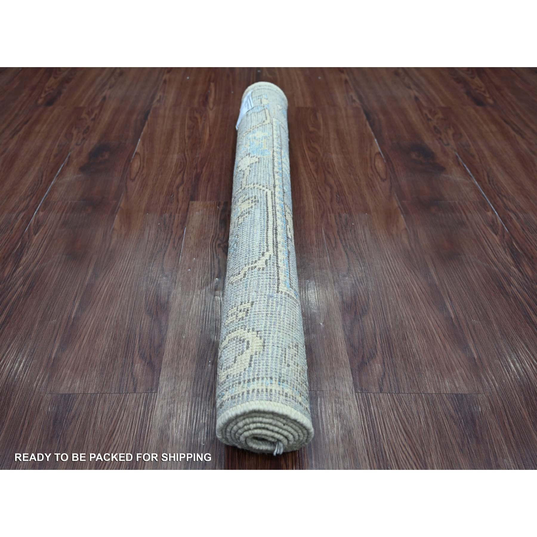 Oushak-And-Peshawar-Hand-Knotted-Rug-113780