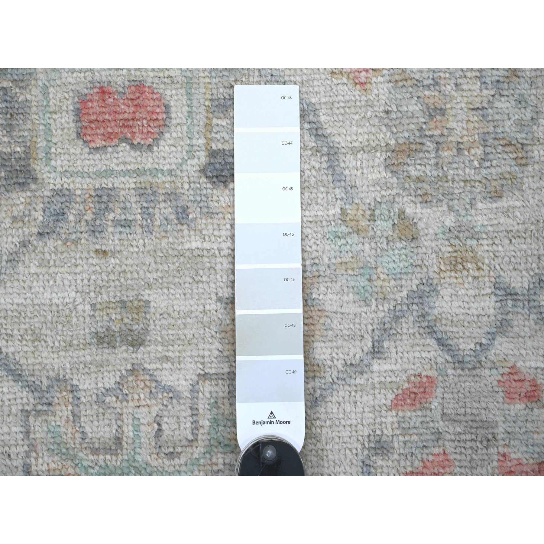 Oushak-And-Peshawar-Hand-Knotted-Rug-113785