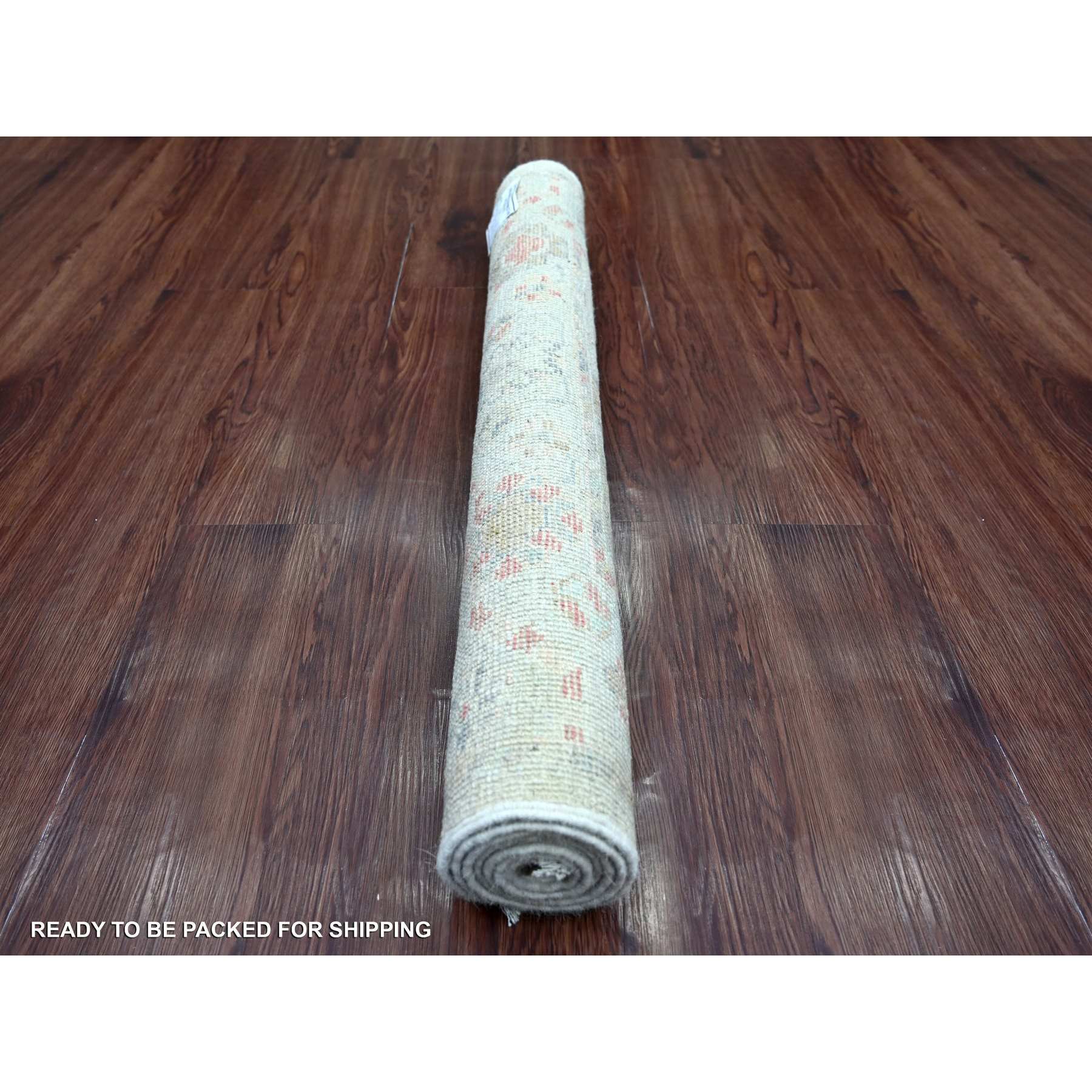 Oushak-And-Peshawar-Hand-Knotted-Rug-113785