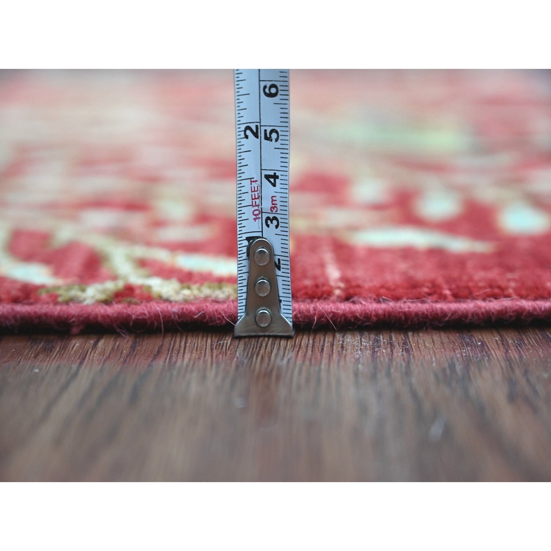 Oushak-And-Peshawar-Hand-Knotted-Rug-113915
