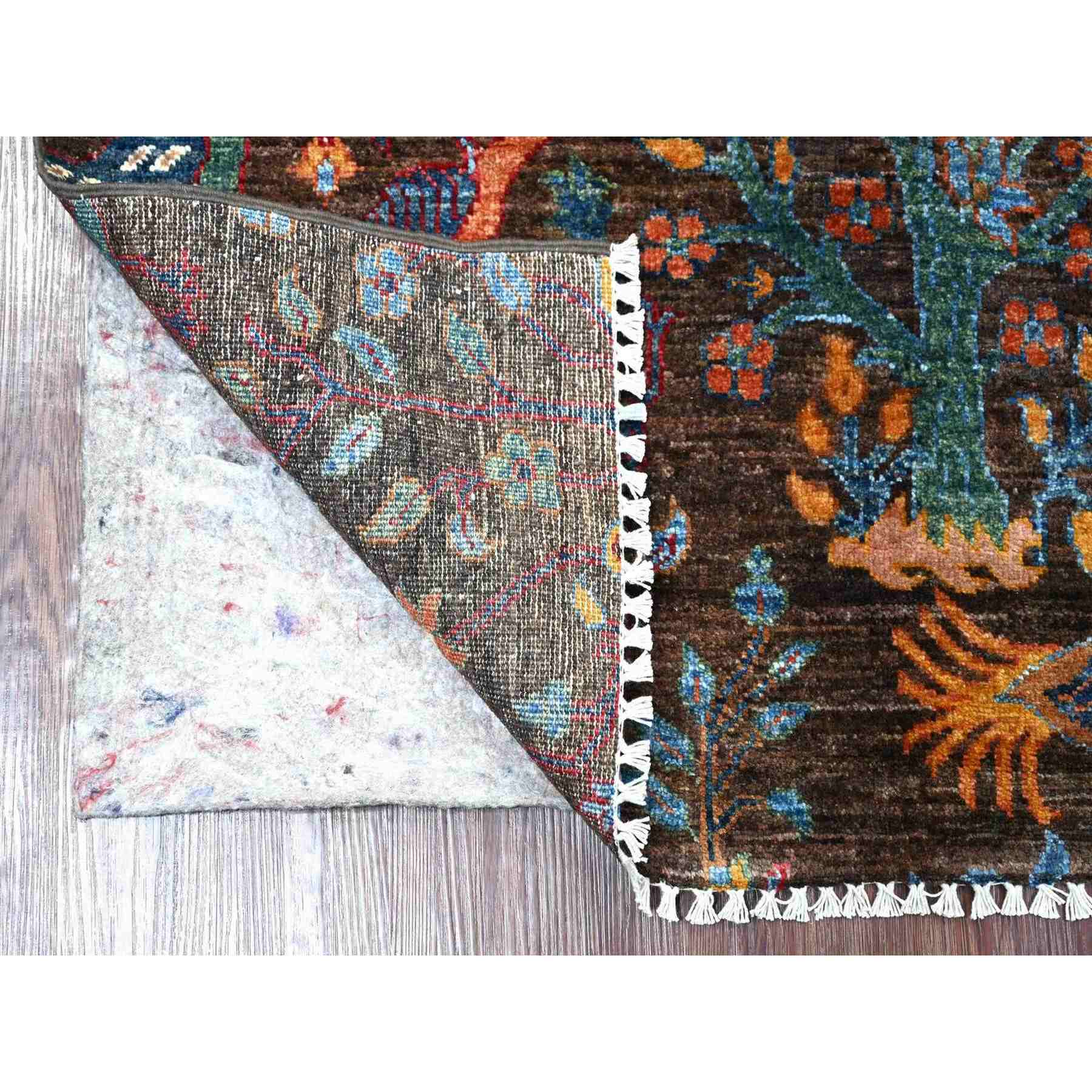 Oushak-And-Peshawar-Hand-Knotted-Rug-113920