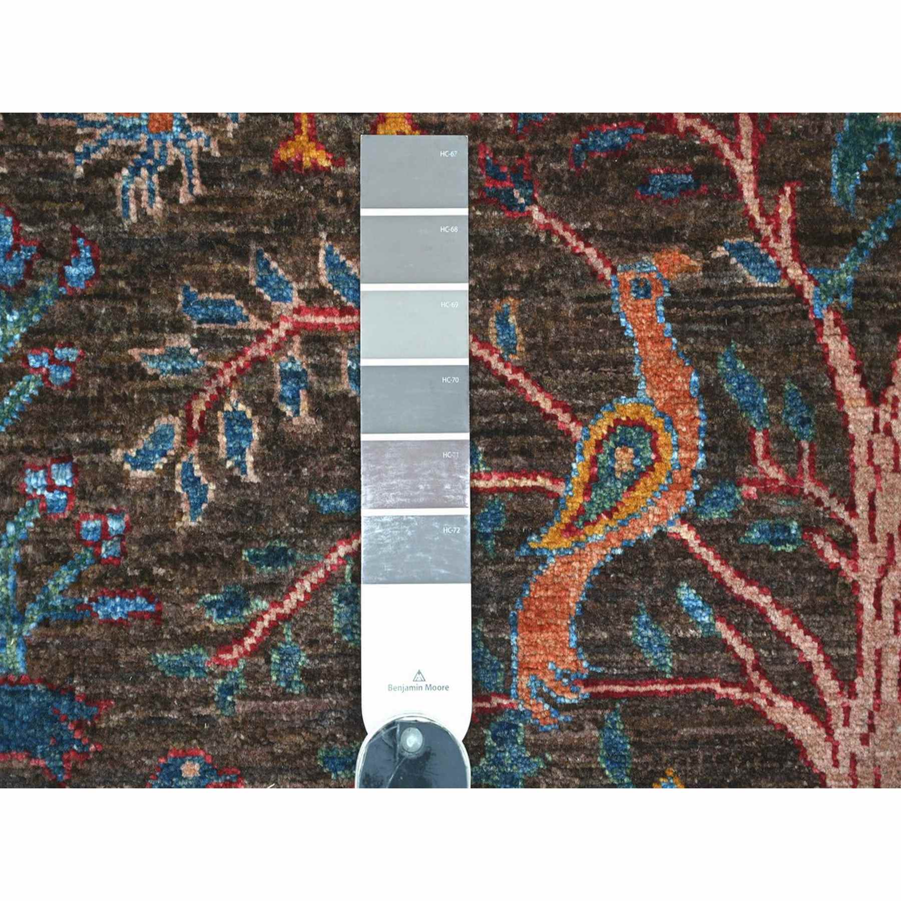 Oushak-And-Peshawar-Hand-Knotted-Rug-113920