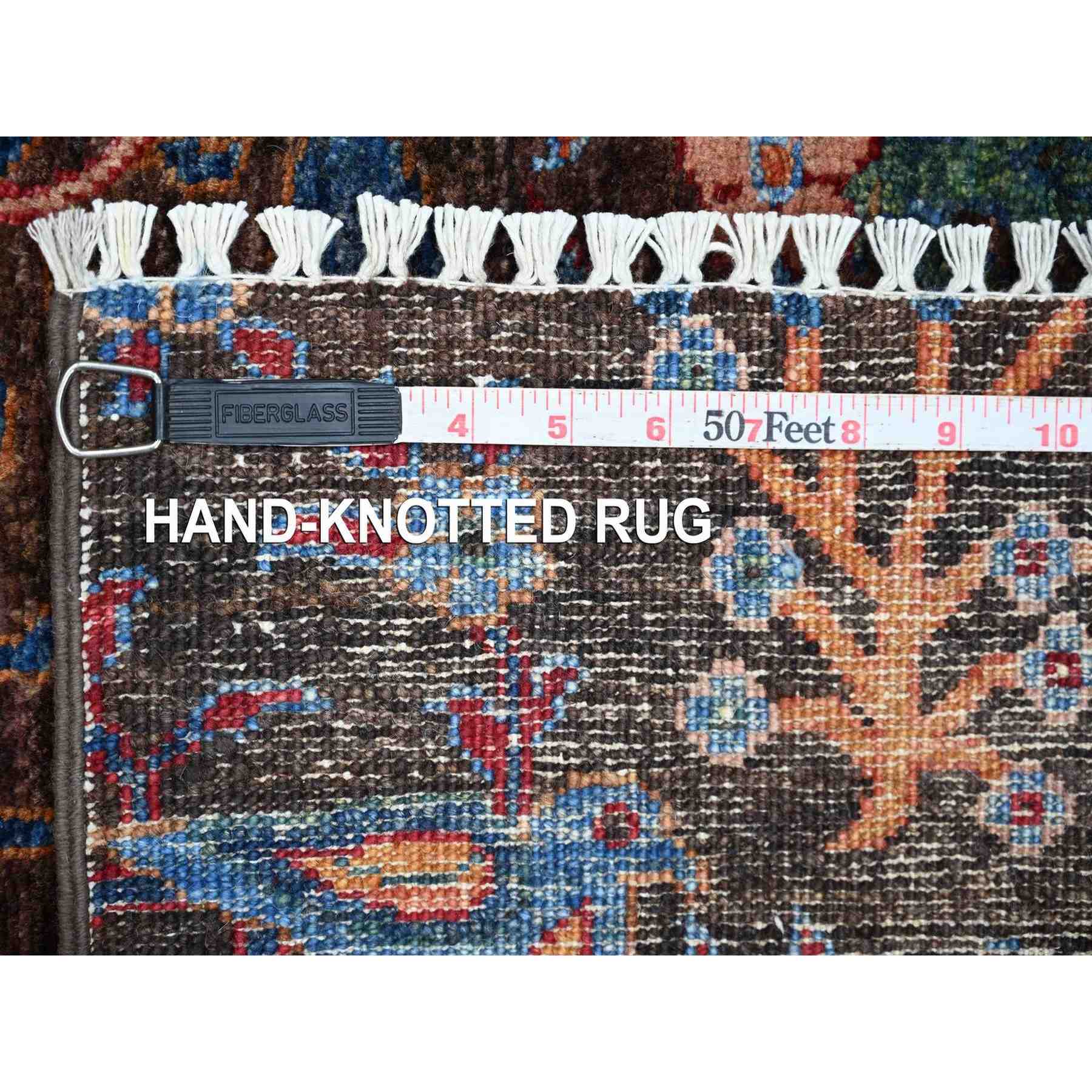 Oushak-And-Peshawar-Hand-Knotted-Rug-113920
