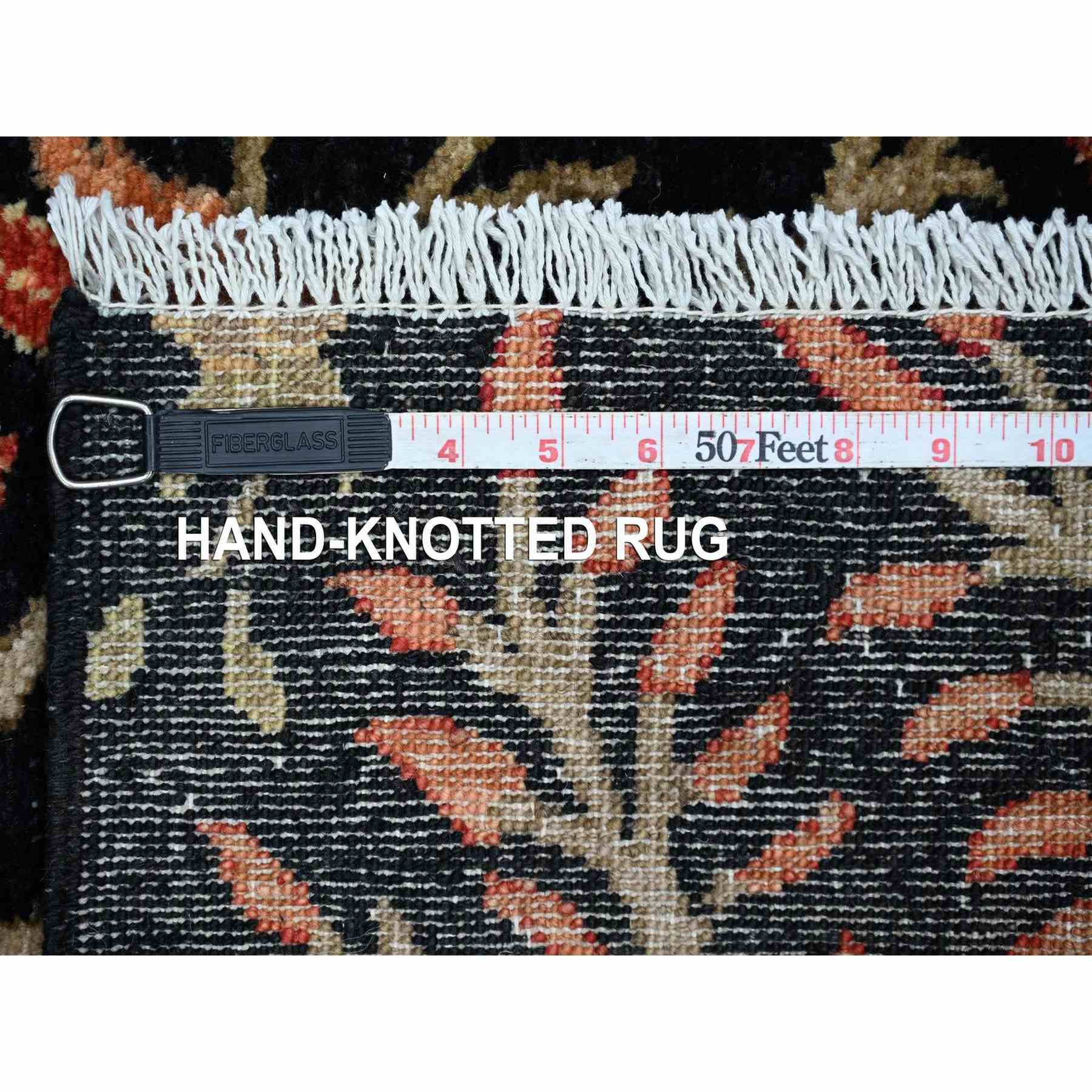 Oushak-And-Peshawar-Hand-Knotted-Rug-113925