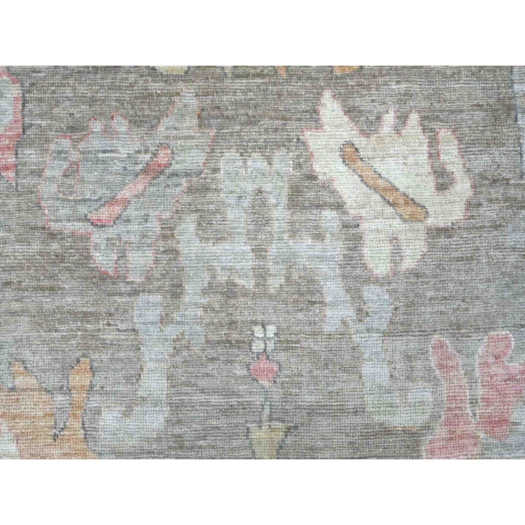 Oushak-And-Peshawar-Hand-Knotted-Rug-113980