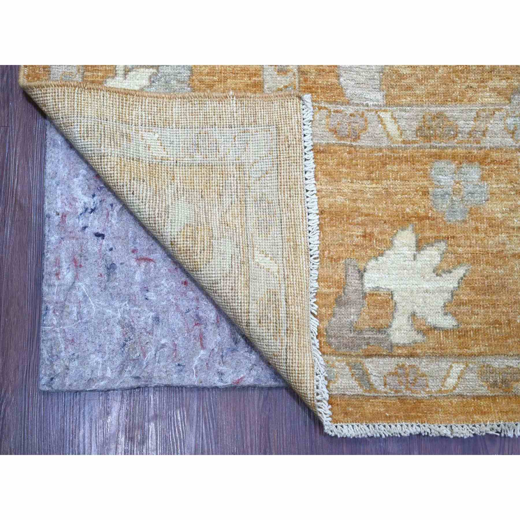 Oushak-And-Peshawar-Hand-Knotted-Rug-113985
