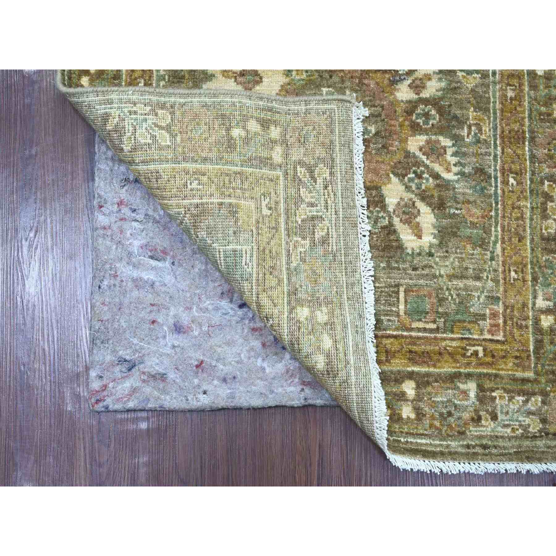 Oushak-And-Peshawar-Hand-Knotted-Rug-114005