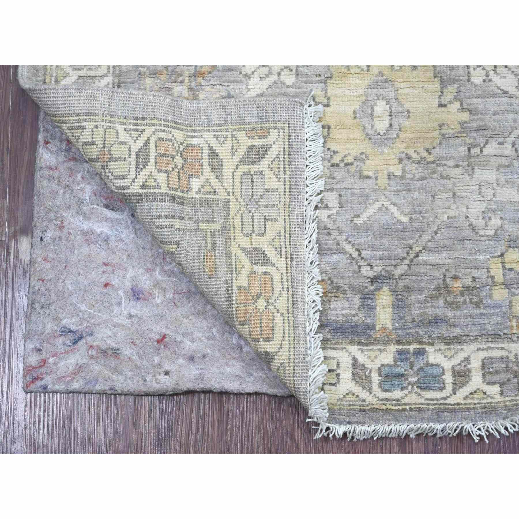 Oushak-And-Peshawar-Hand-Knotted-Rug-114020