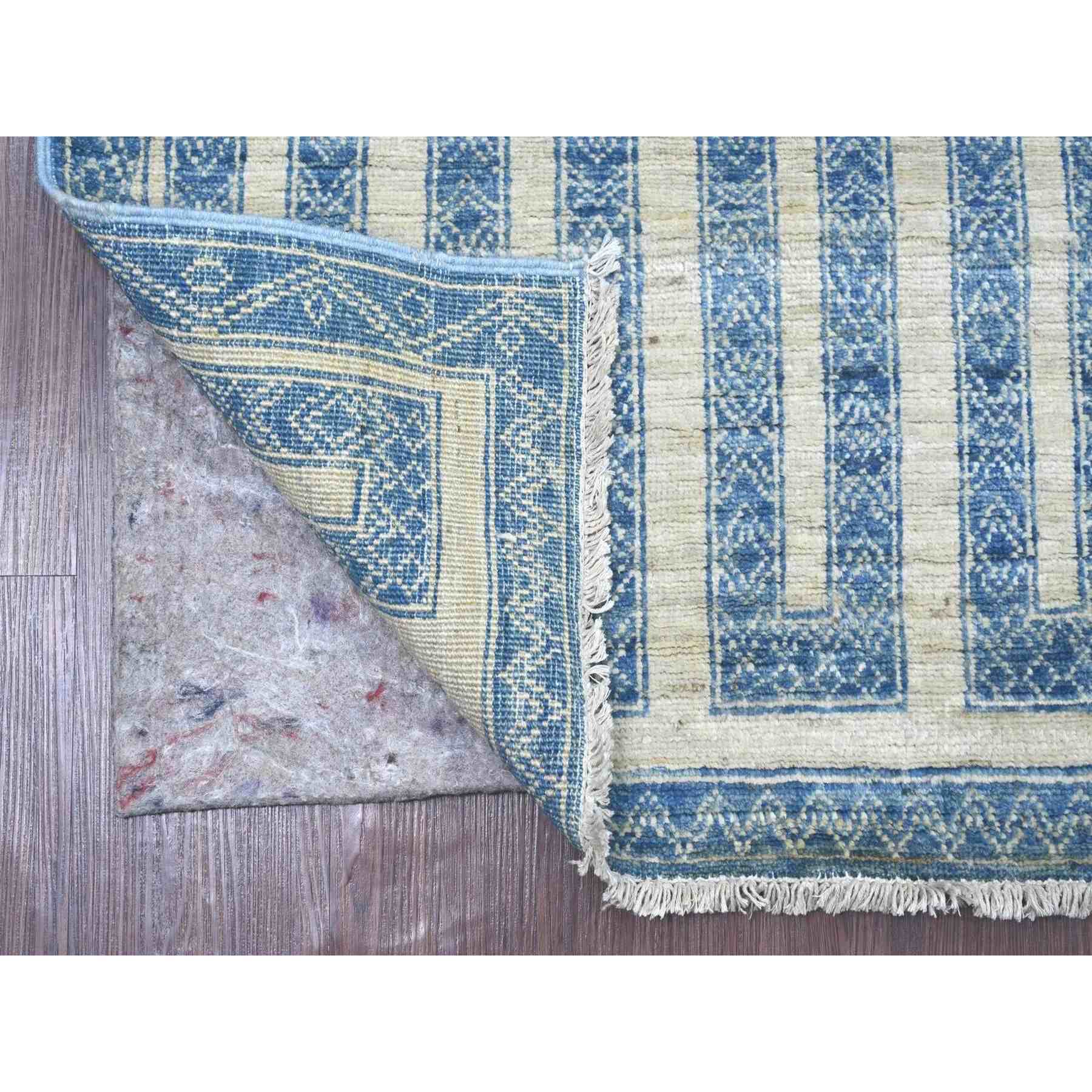 Oushak-And-Peshawar-Hand-Knotted-Rug-114055
