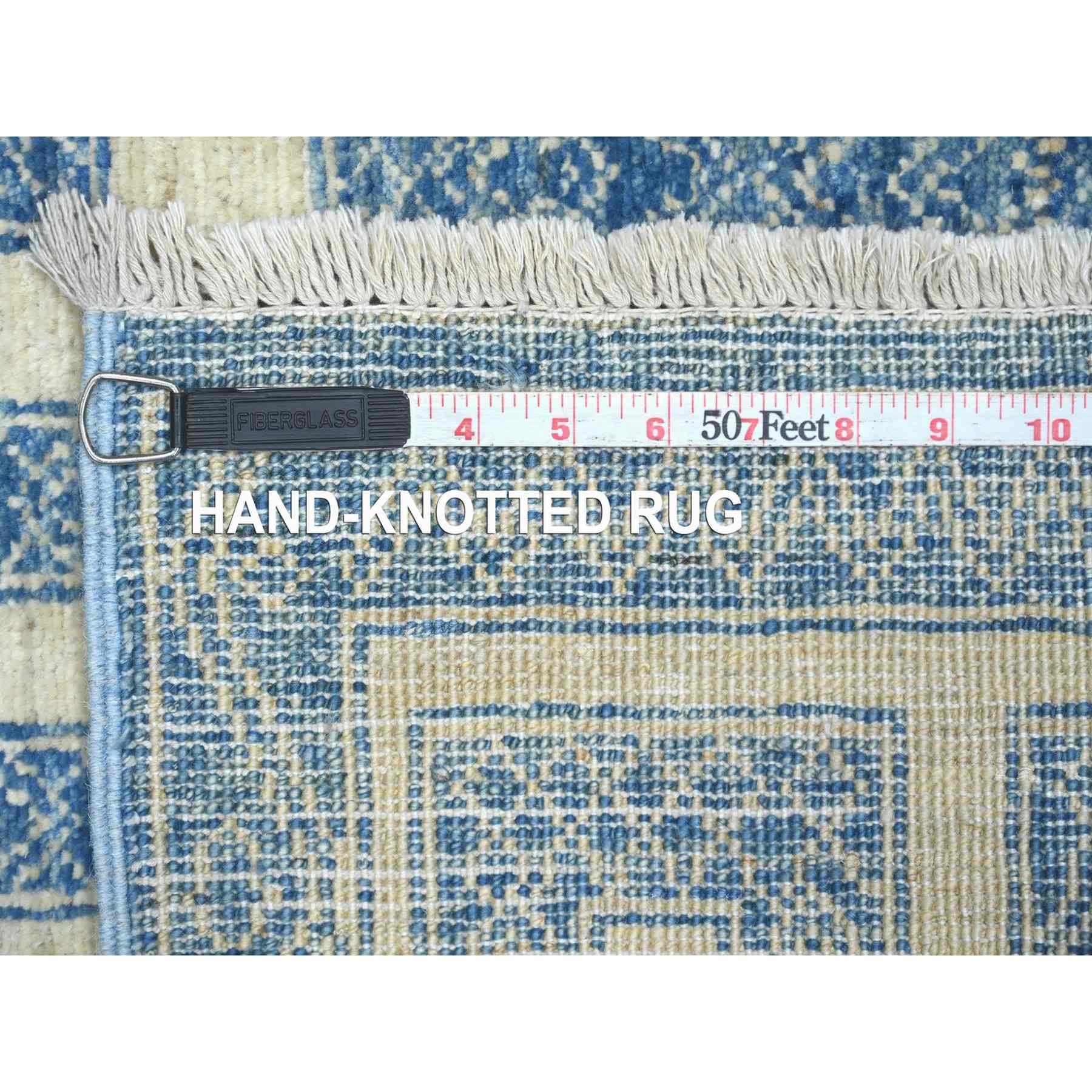 Oushak-And-Peshawar-Hand-Knotted-Rug-114055