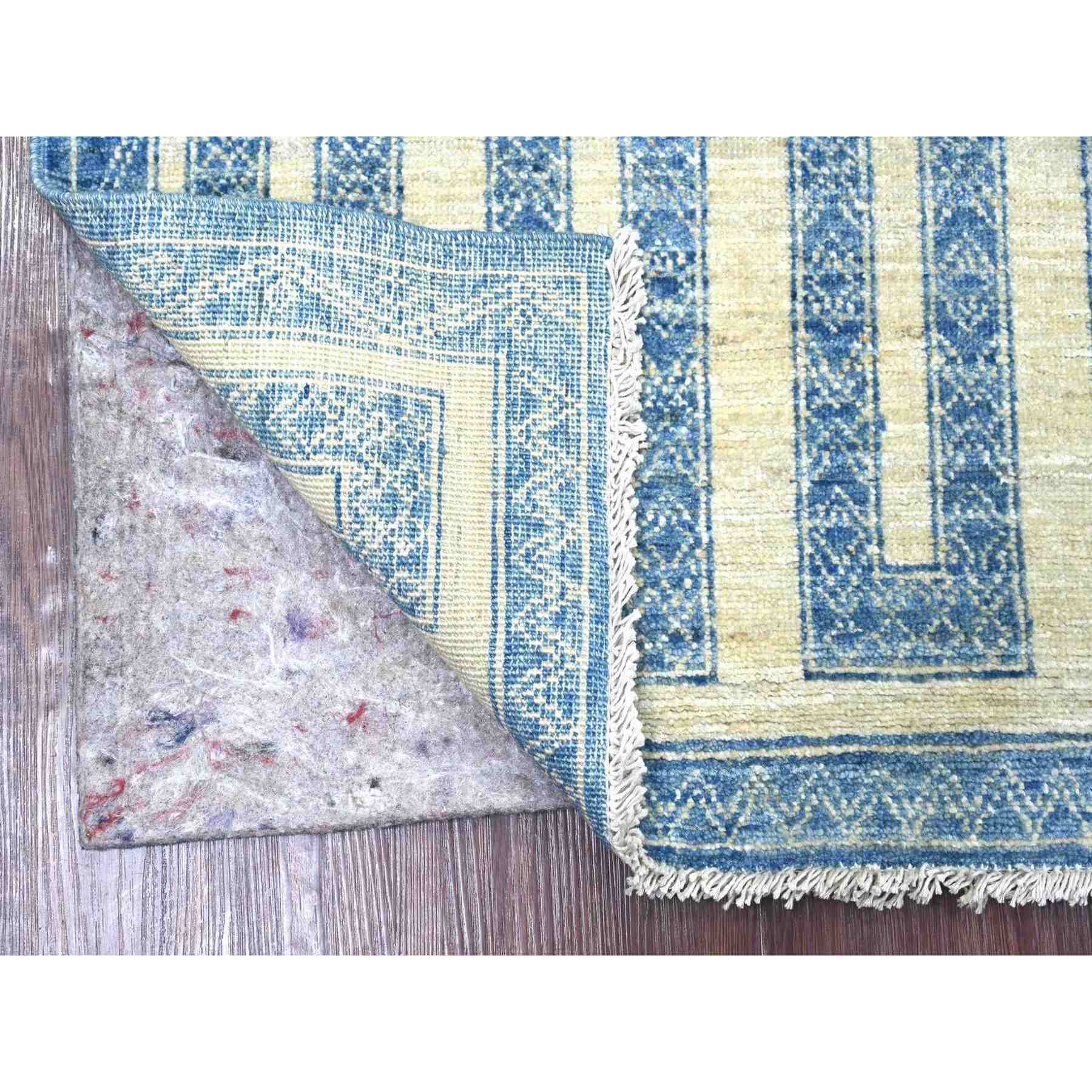 Oushak-And-Peshawar-Hand-Knotted-Rug-114065