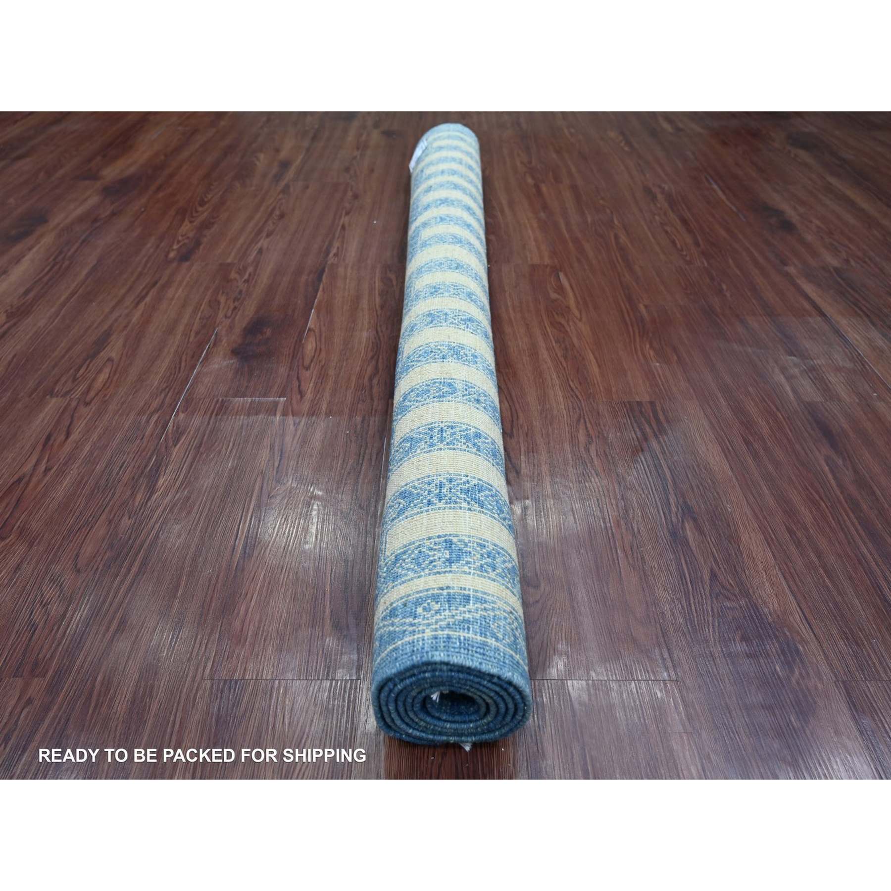 Oushak-And-Peshawar-Hand-Knotted-Rug-114065