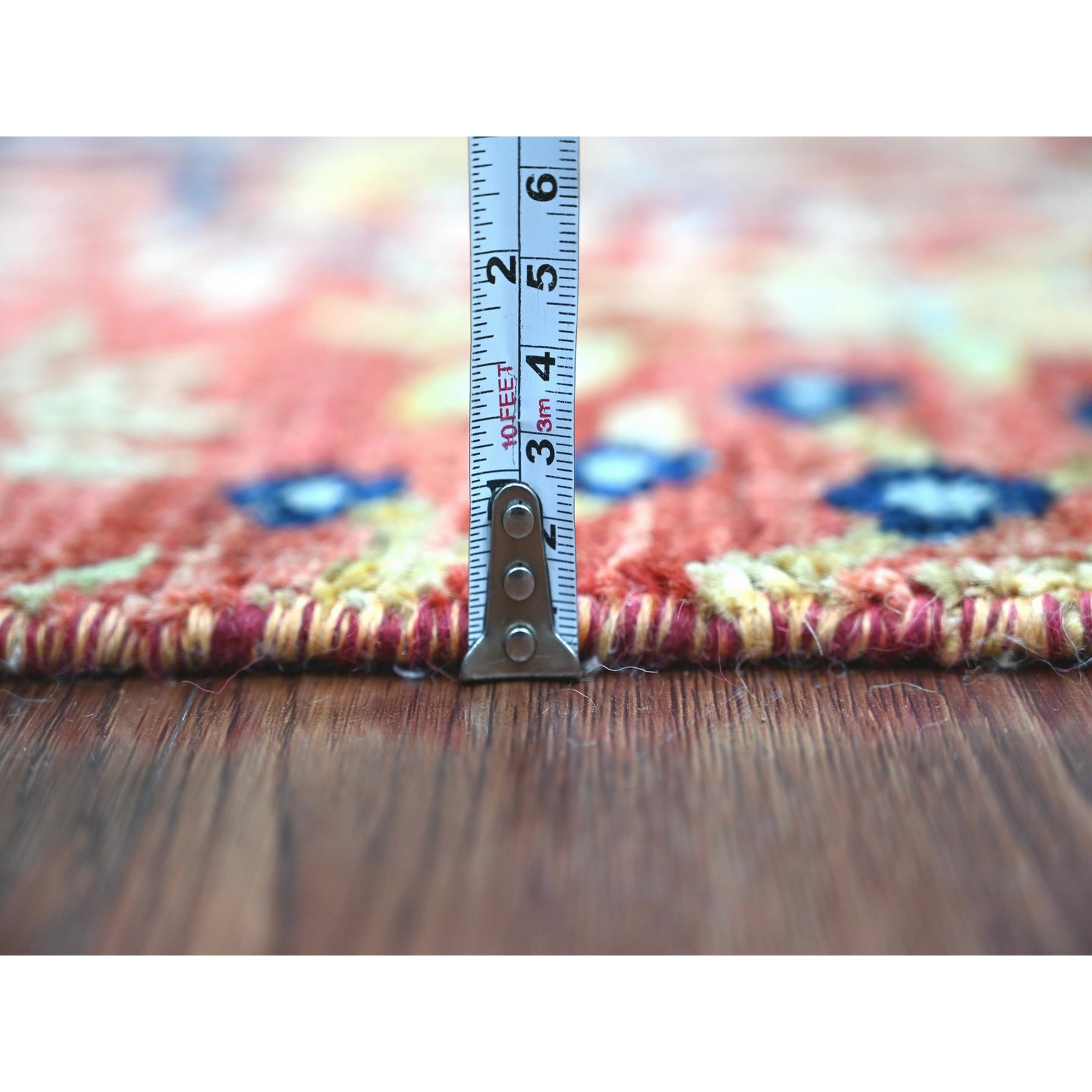 Oushak-And-Peshawar-Hand-Knotted-Rug-114095