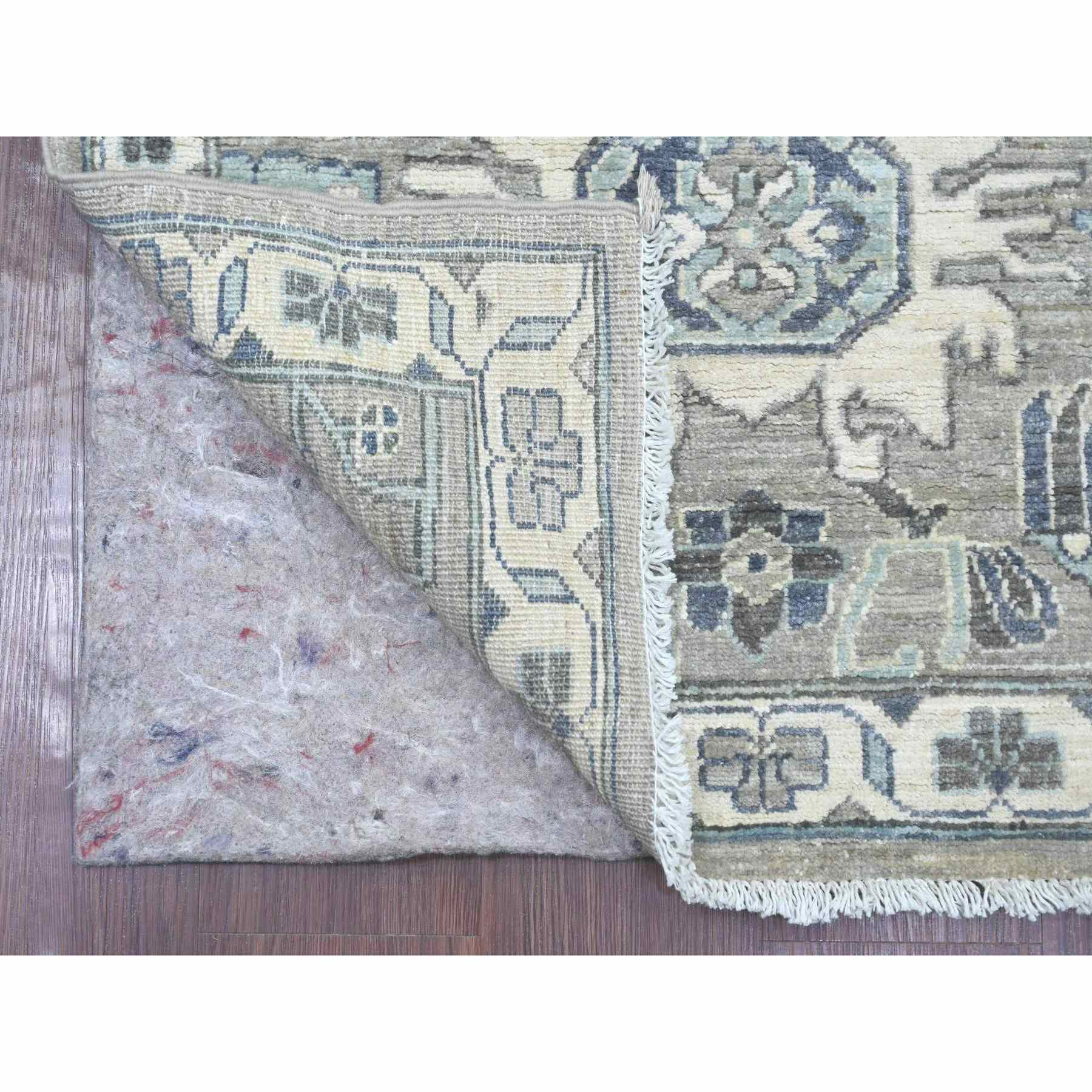 Oushak-And-Peshawar-Hand-Knotted-Rug-114140