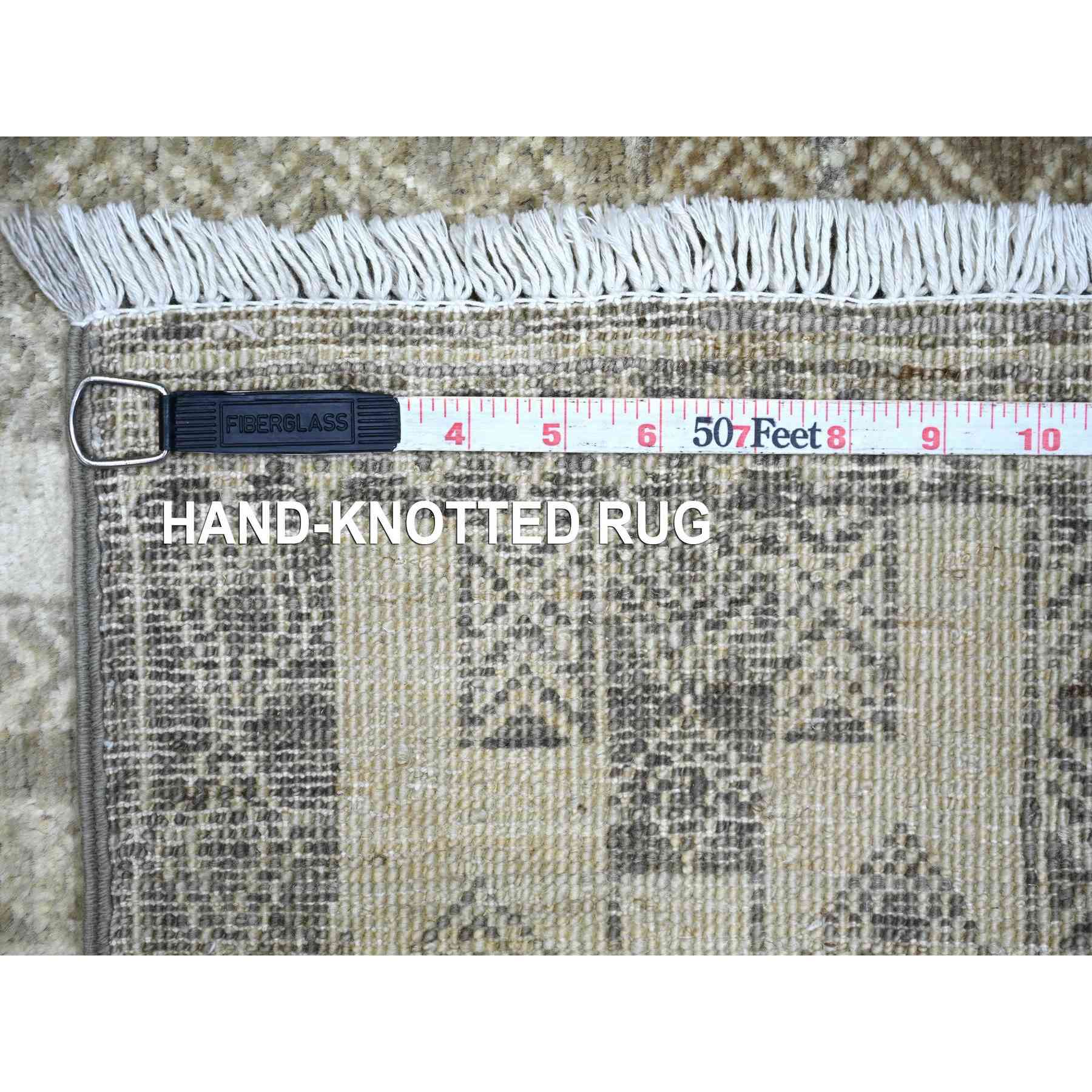 Oushak-And-Peshawar-Hand-Knotted-Rug-114225