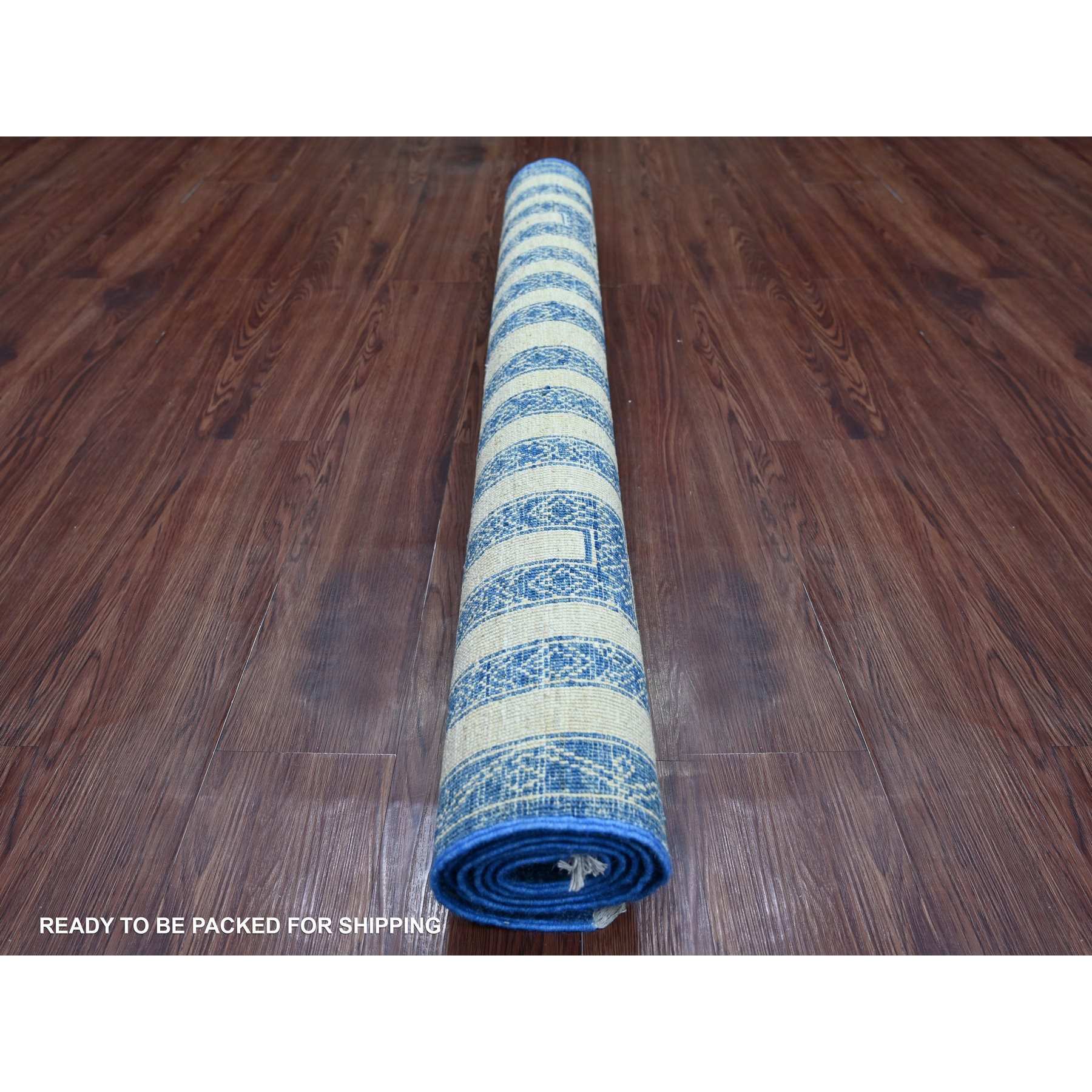 Oushak-And-Peshawar-Hand-Knotted-Rug-114230