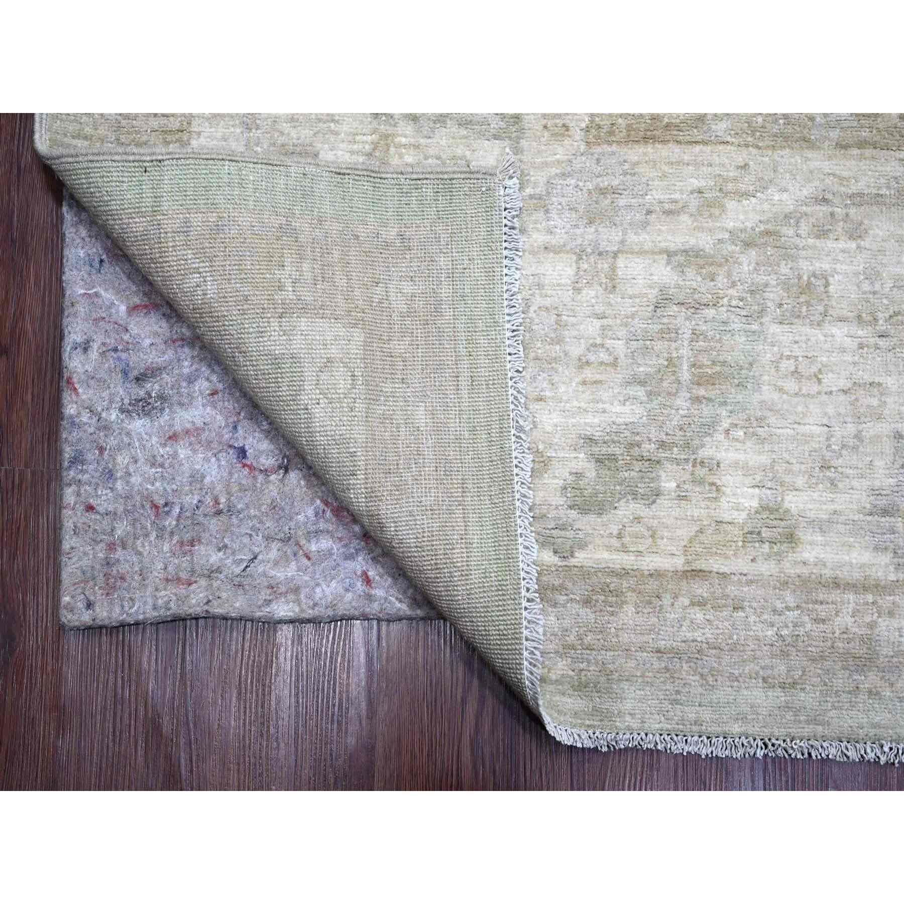 Oushak-And-Peshawar-Hand-Knotted-Rug-114290