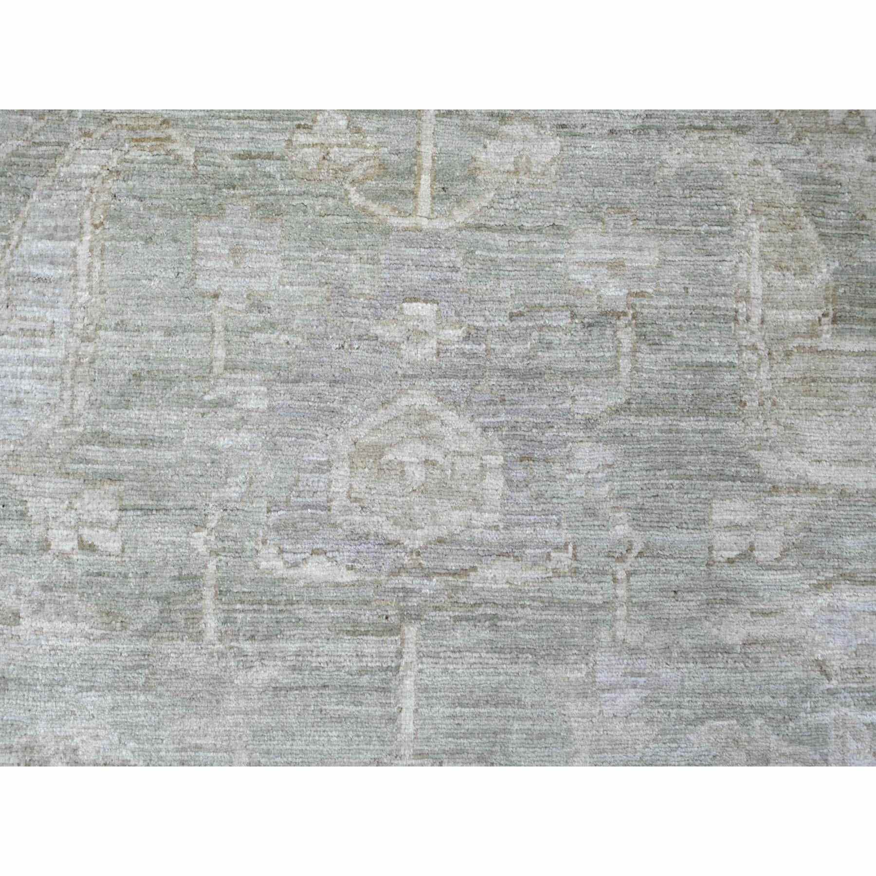 Oushak-And-Peshawar-Hand-Knotted-Rug-114290