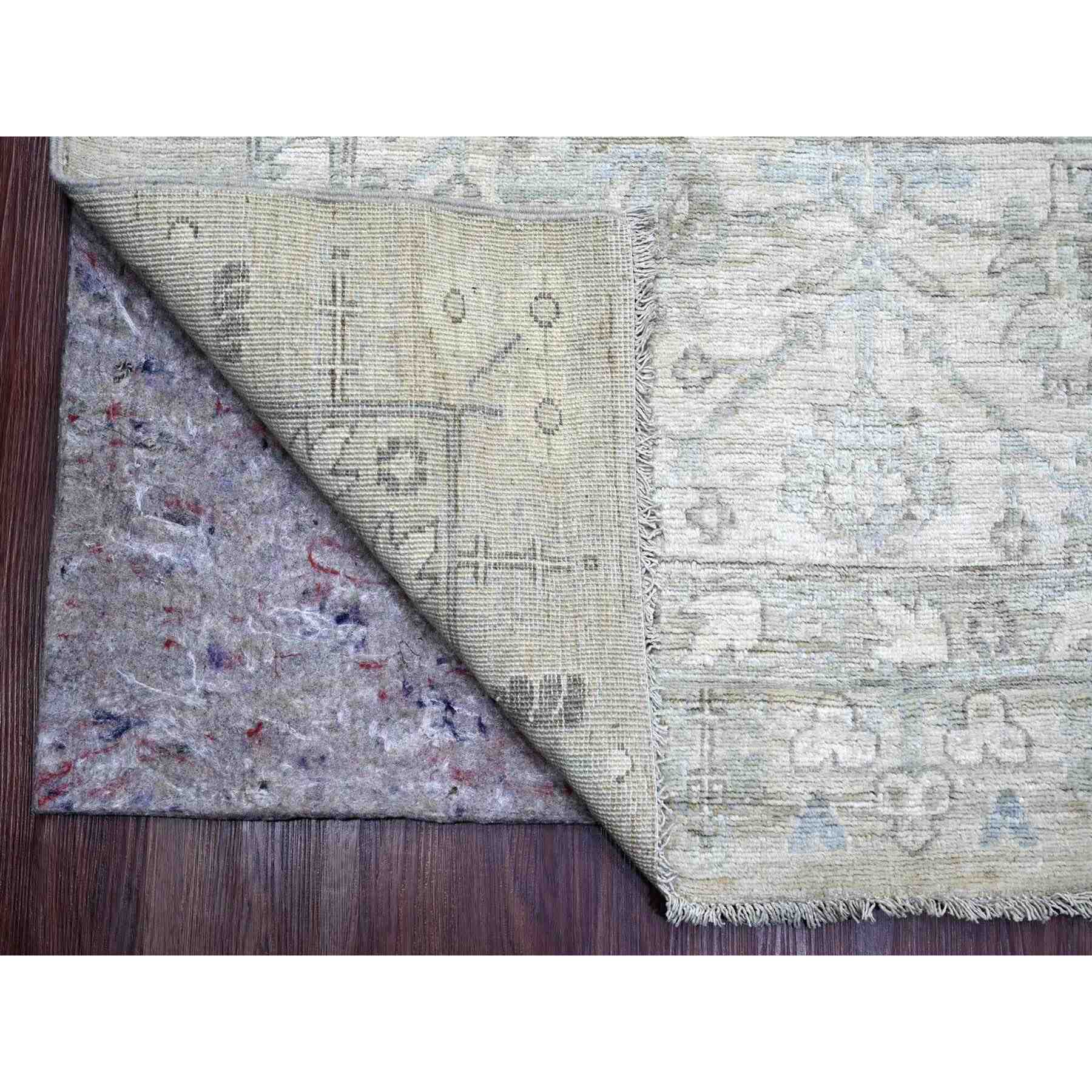 Oushak-And-Peshawar-Hand-Knotted-Rug-114295