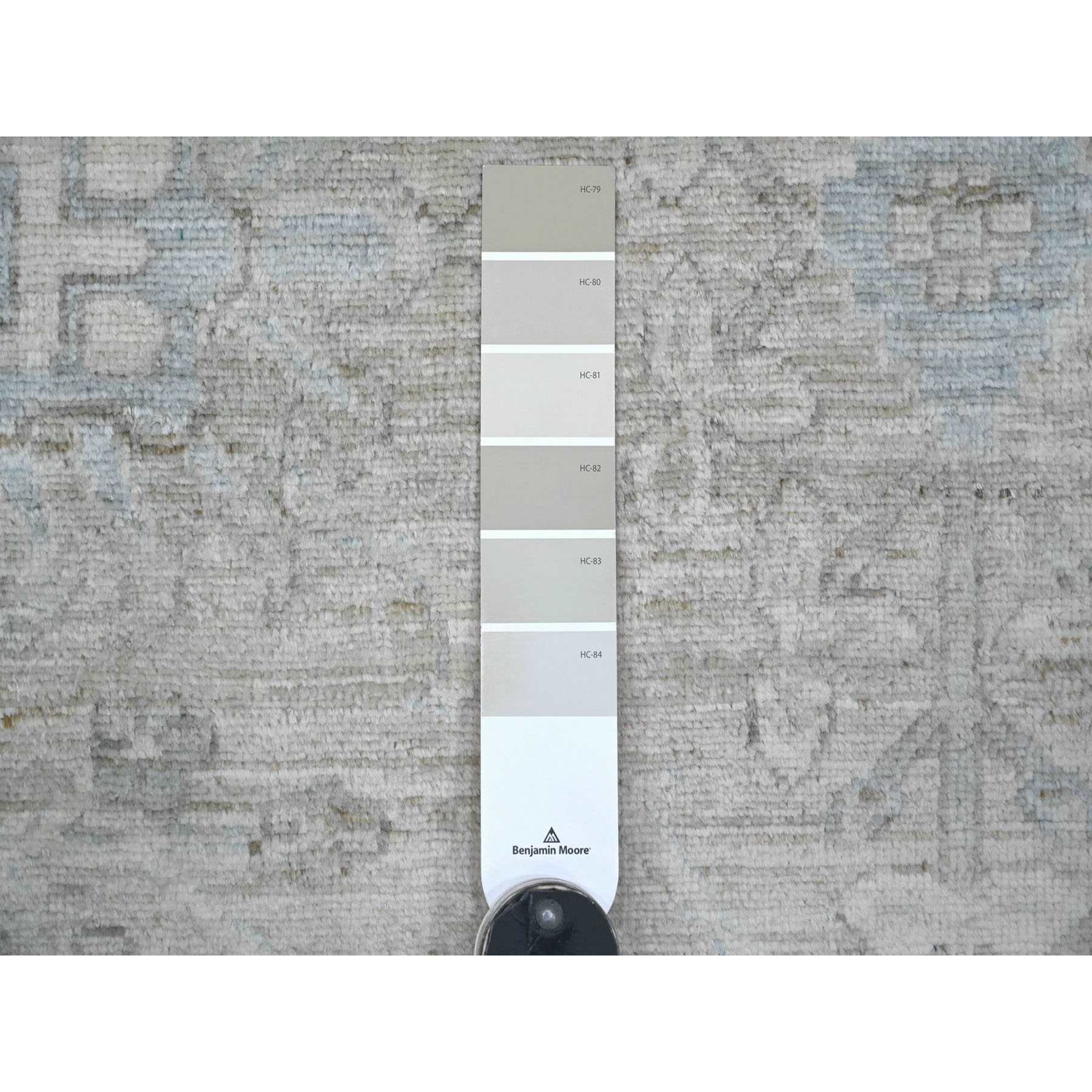 Oushak-And-Peshawar-Hand-Knotted-Rug-114295
