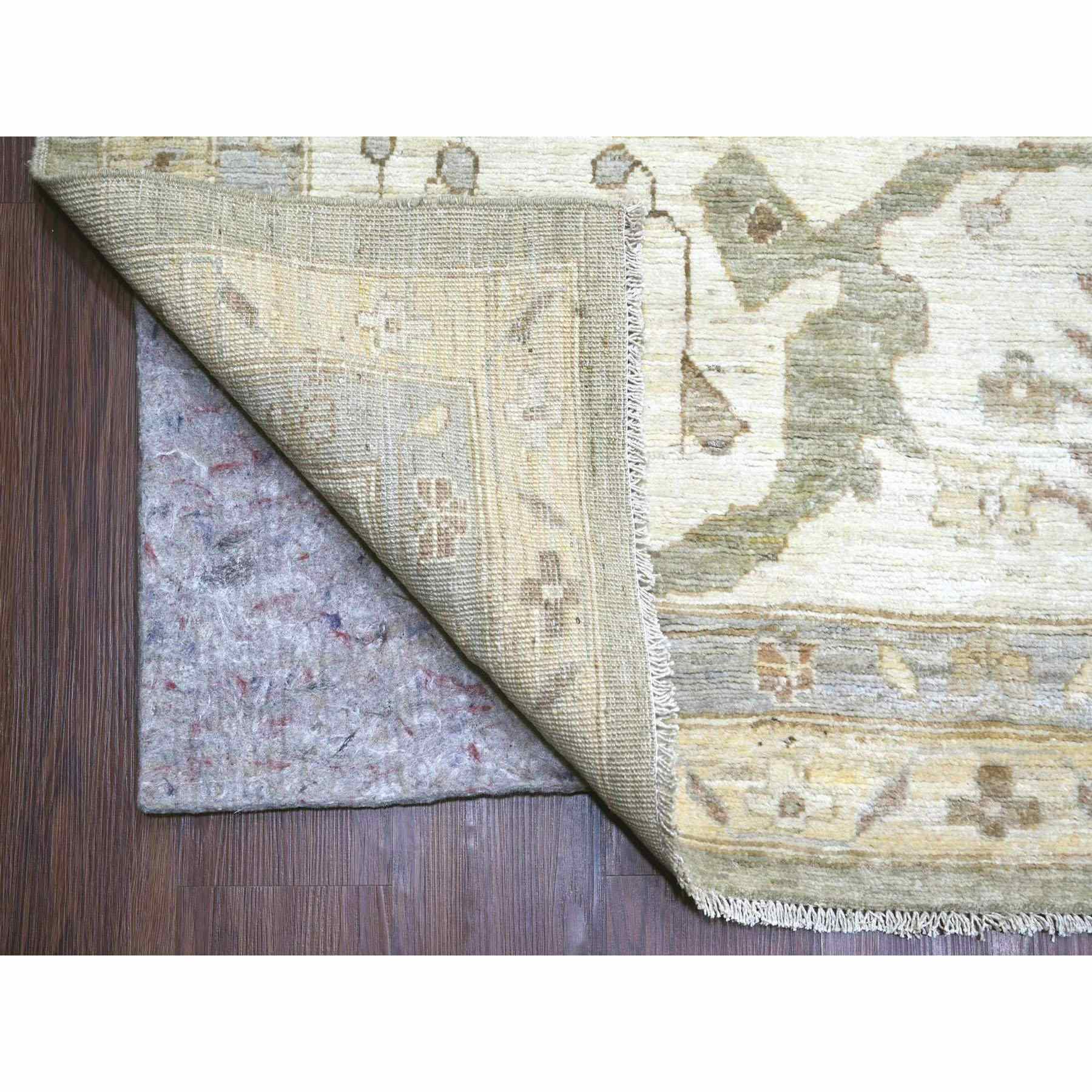 Oushak-And-Peshawar-Hand-Knotted-Rug-114305