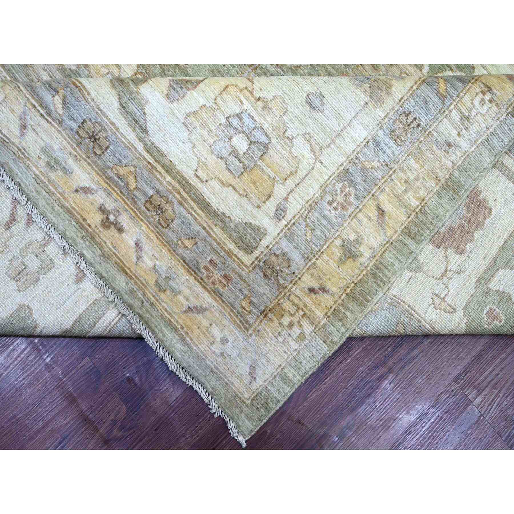 Oushak-And-Peshawar-Hand-Knotted-Rug-114305
