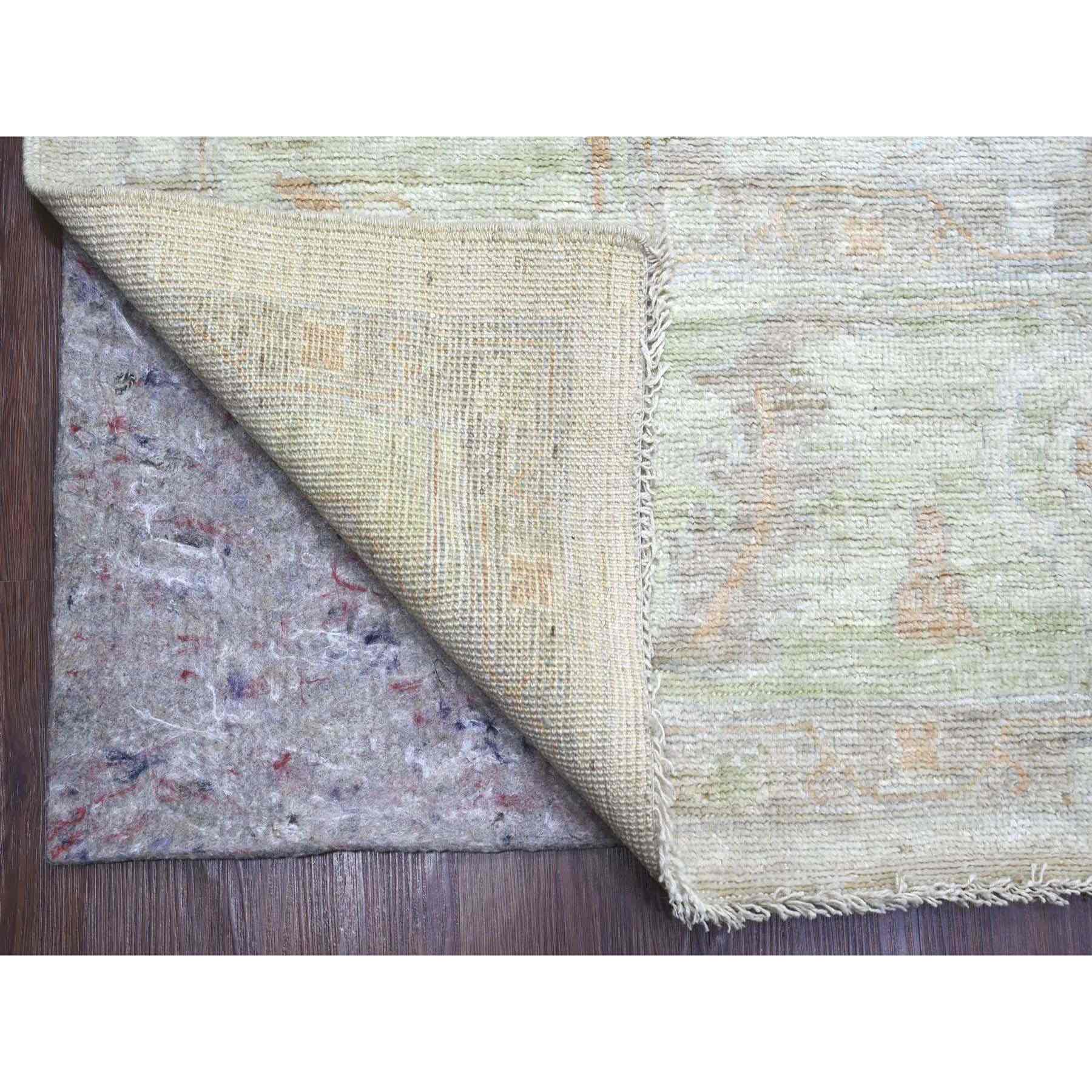 Oushak-And-Peshawar-Hand-Knotted-Rug-114420