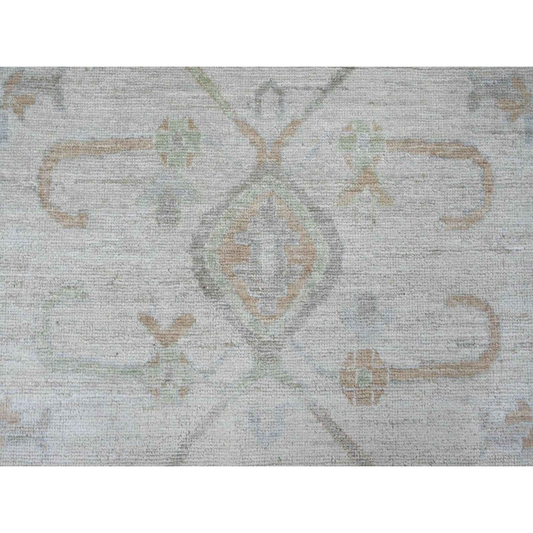 Oushak-And-Peshawar-Hand-Knotted-Rug-114420