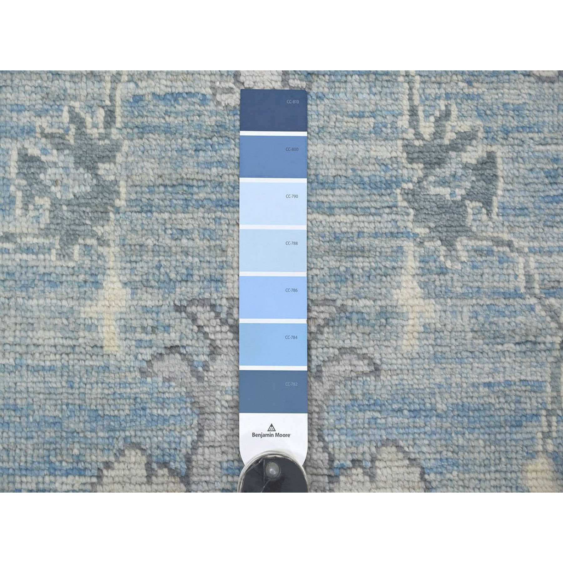 Oushak-And-Peshawar-Hand-Knotted-Rug-114480