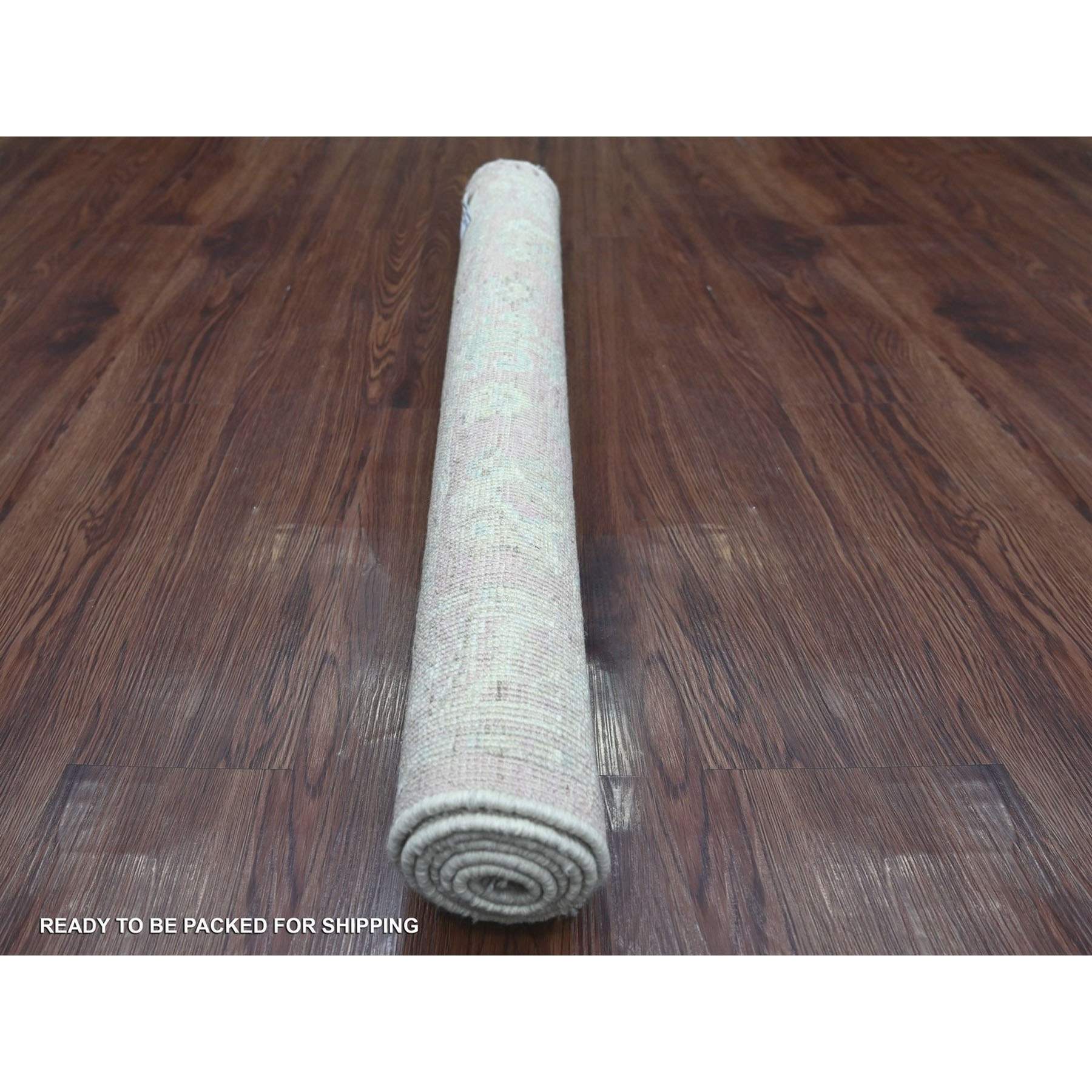 Oushak-And-Peshawar-Hand-Knotted-Rug-114495
